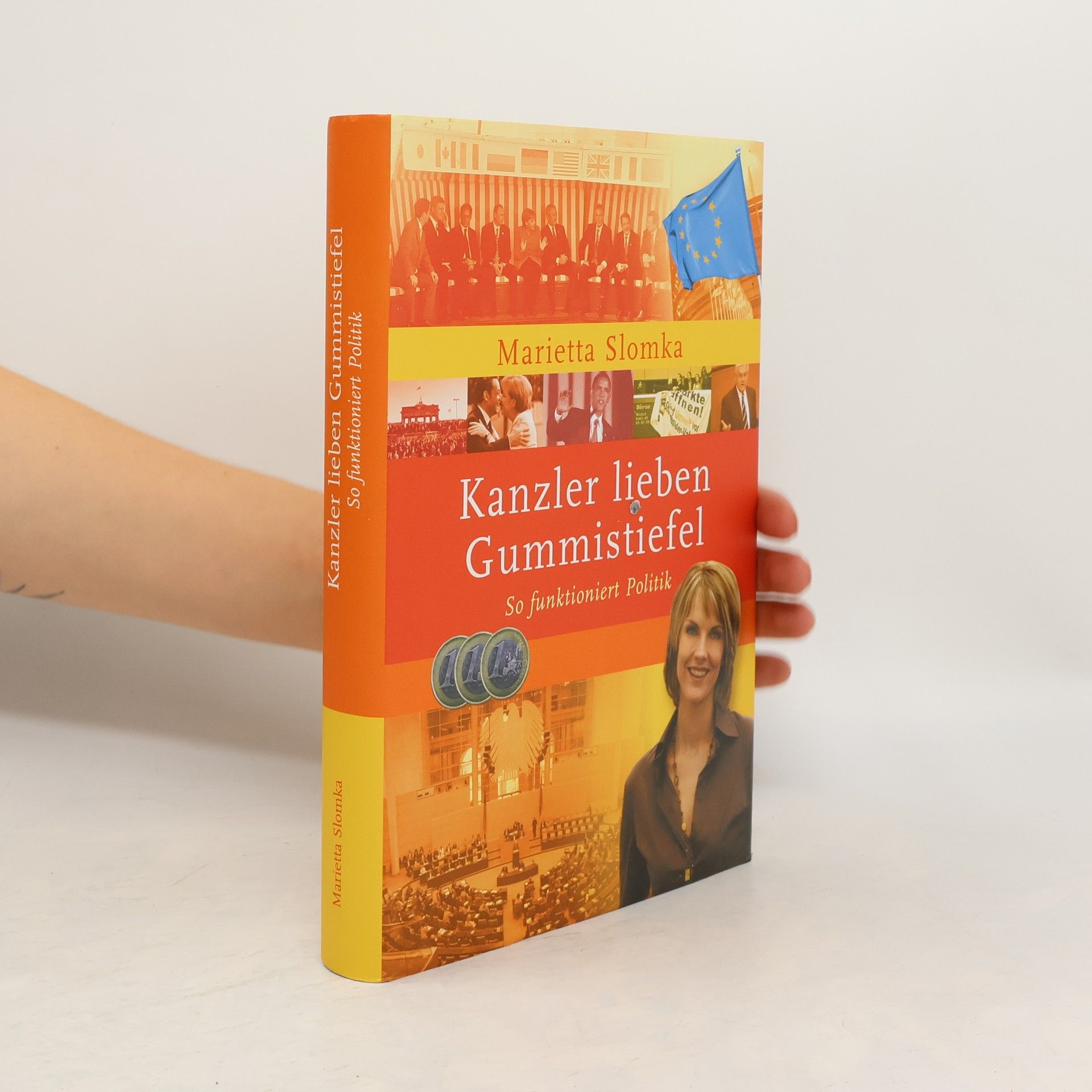 Marietta Slomka Kanzler lieben Gummistiefel
