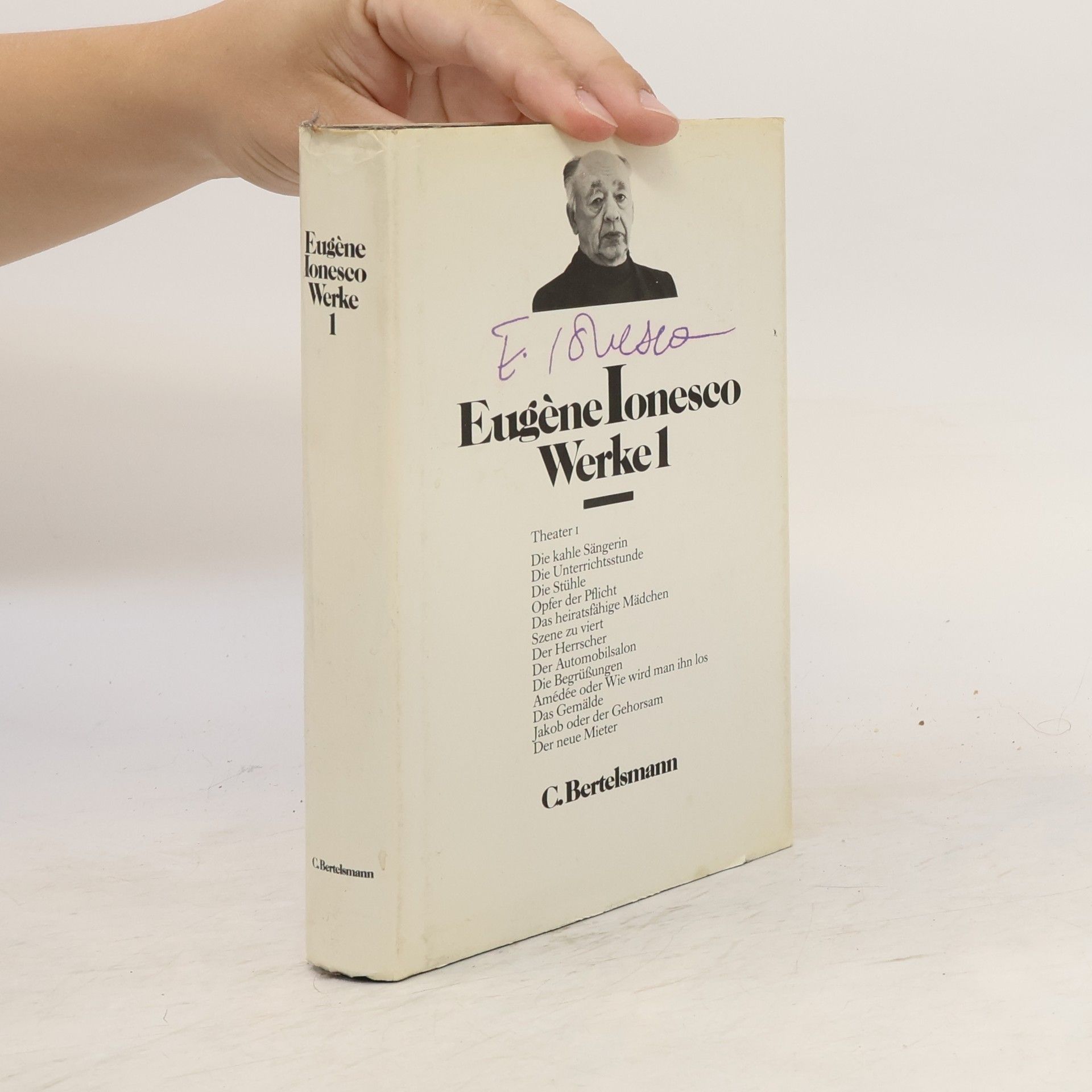 Eugéne Ionesco Werke 1