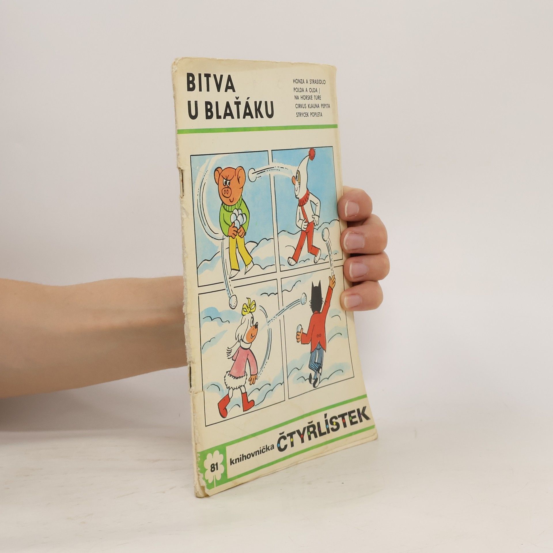Ljuba Štíplová Čtyřlístek 81. Bitva u Blaťáku