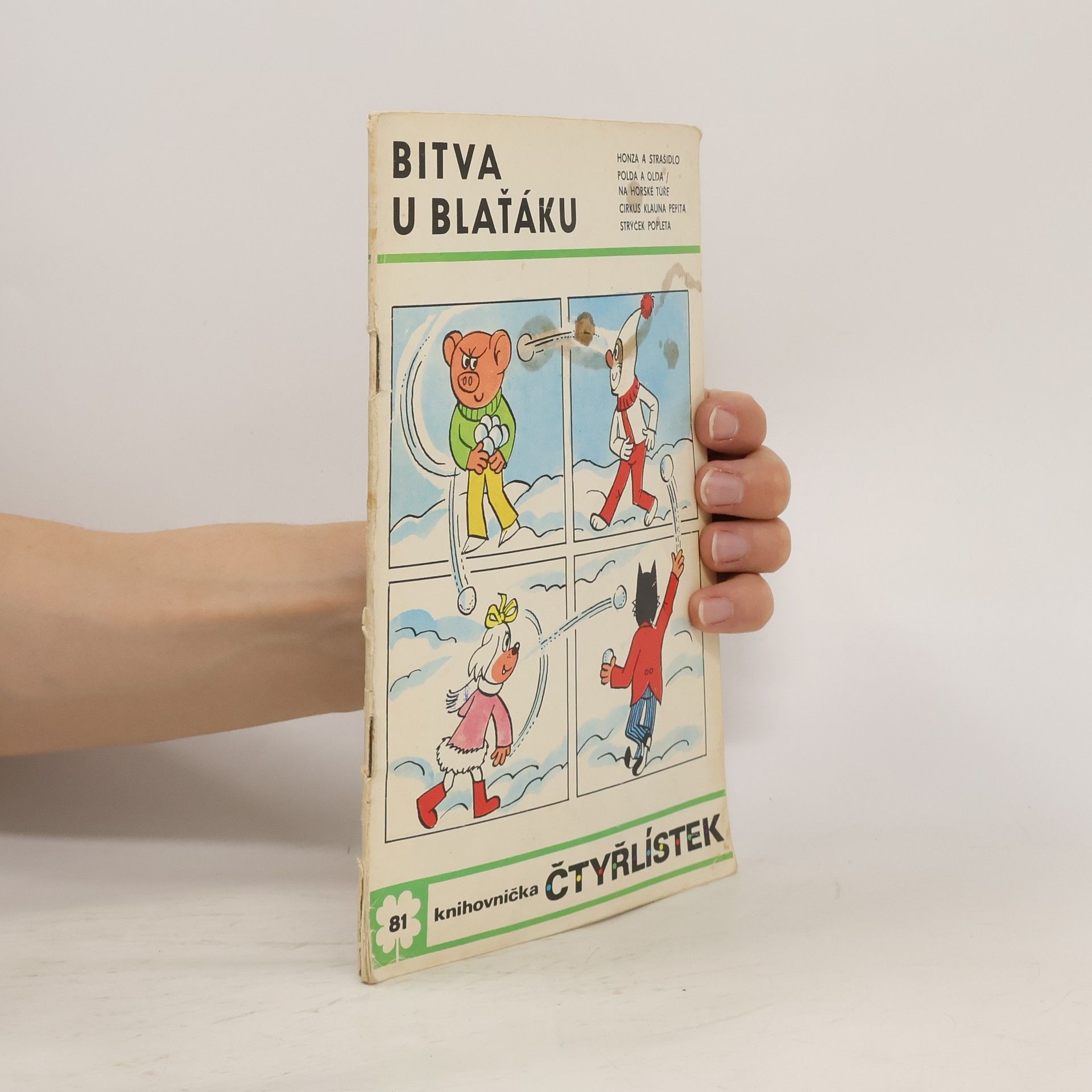 Ljuba Štíplová Čtyřlístek 81. Bitva u Blaťáku