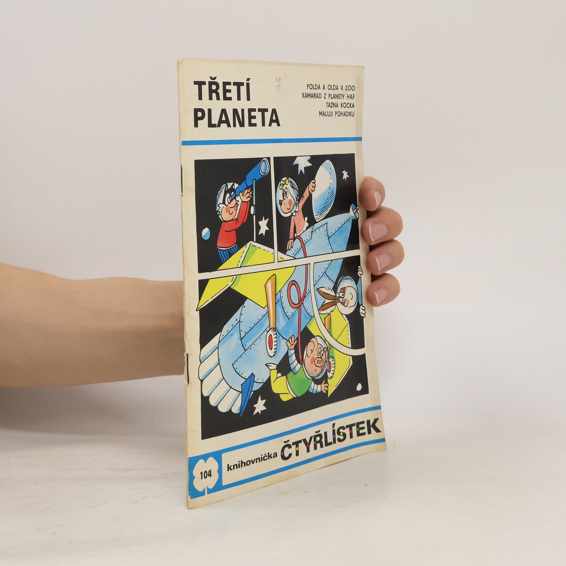 Jaroslav Němeček Čtyřlístek 104. Třetí planeta
