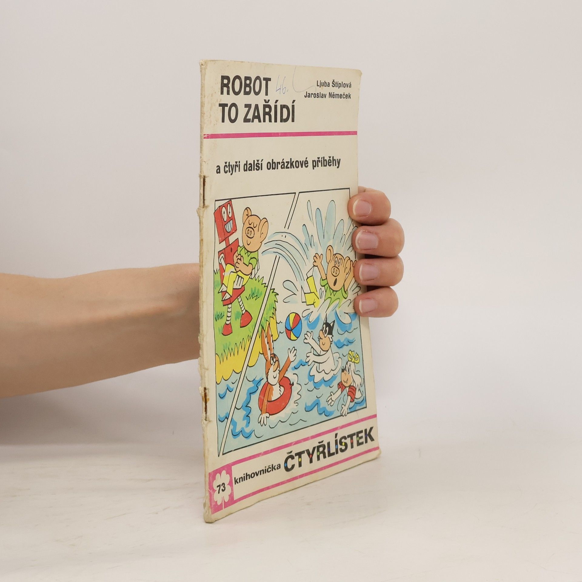 Jaroslav Němeček Čtyřlístek 73. Robot to zařídí