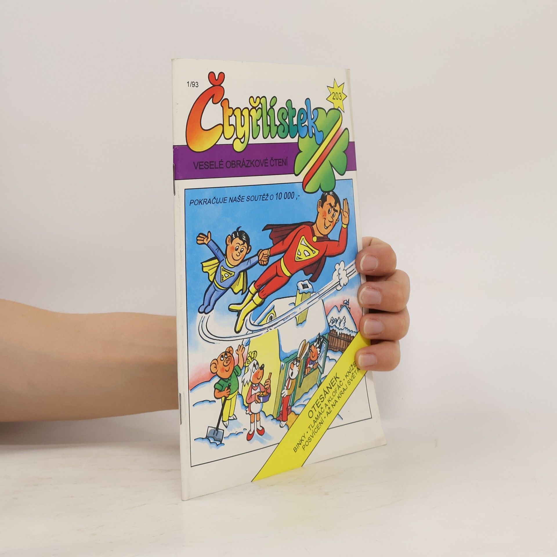 Autorenkollektiv Čtyřlístek 203. 1/1993. Otesánek