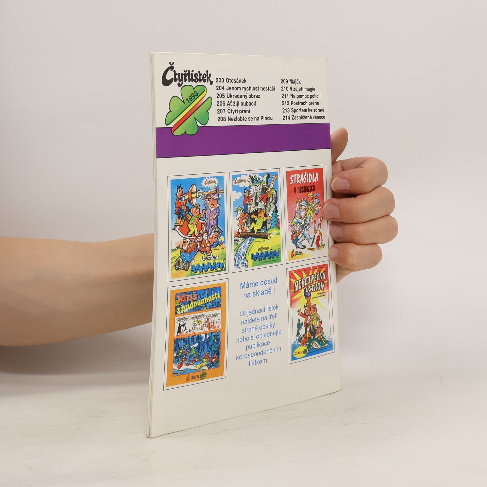 Autorenkollektiv Čtyřlístek 203. 1/1993. Otesánek