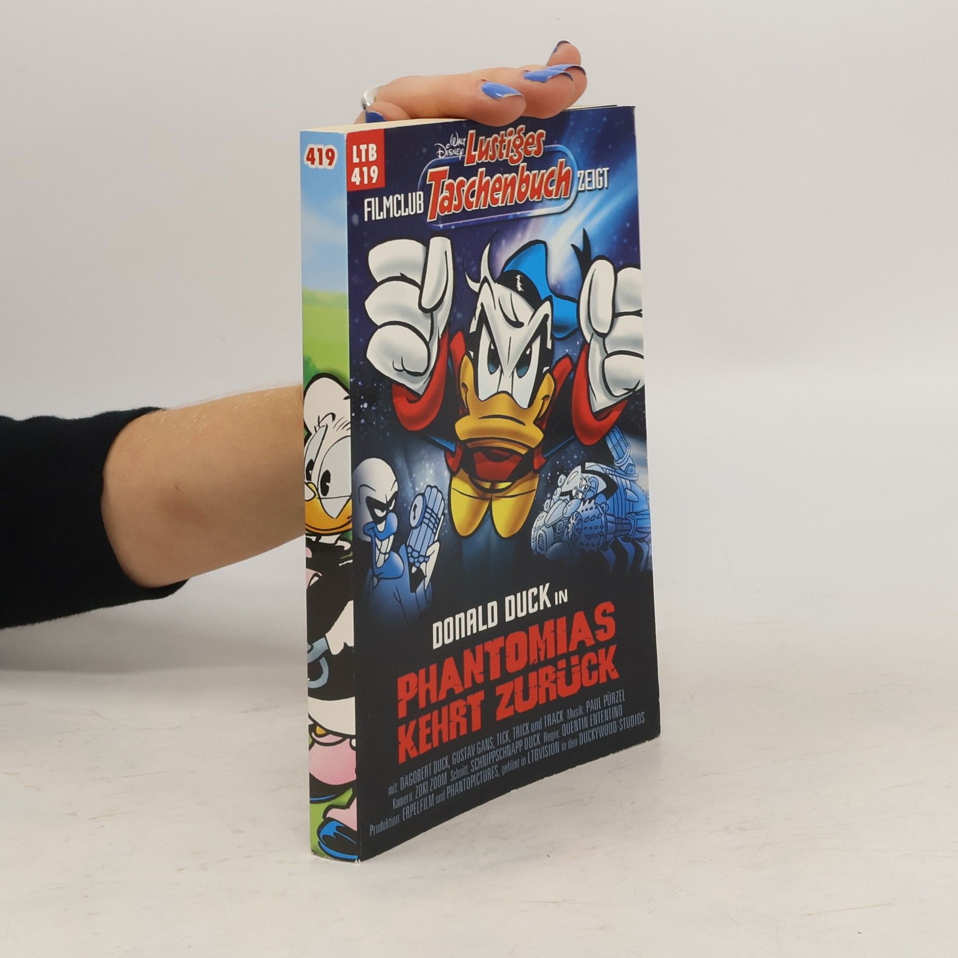 Walt Disney Lustiges Taschenbuch 419. Donald Duck in Phantomias Kehrt Zurück