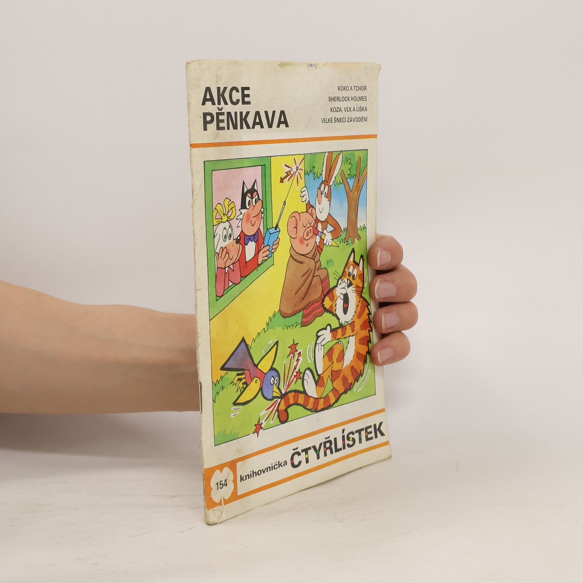 Collectif d'auteurs Čtyřlístek 154. Akce pěnkava