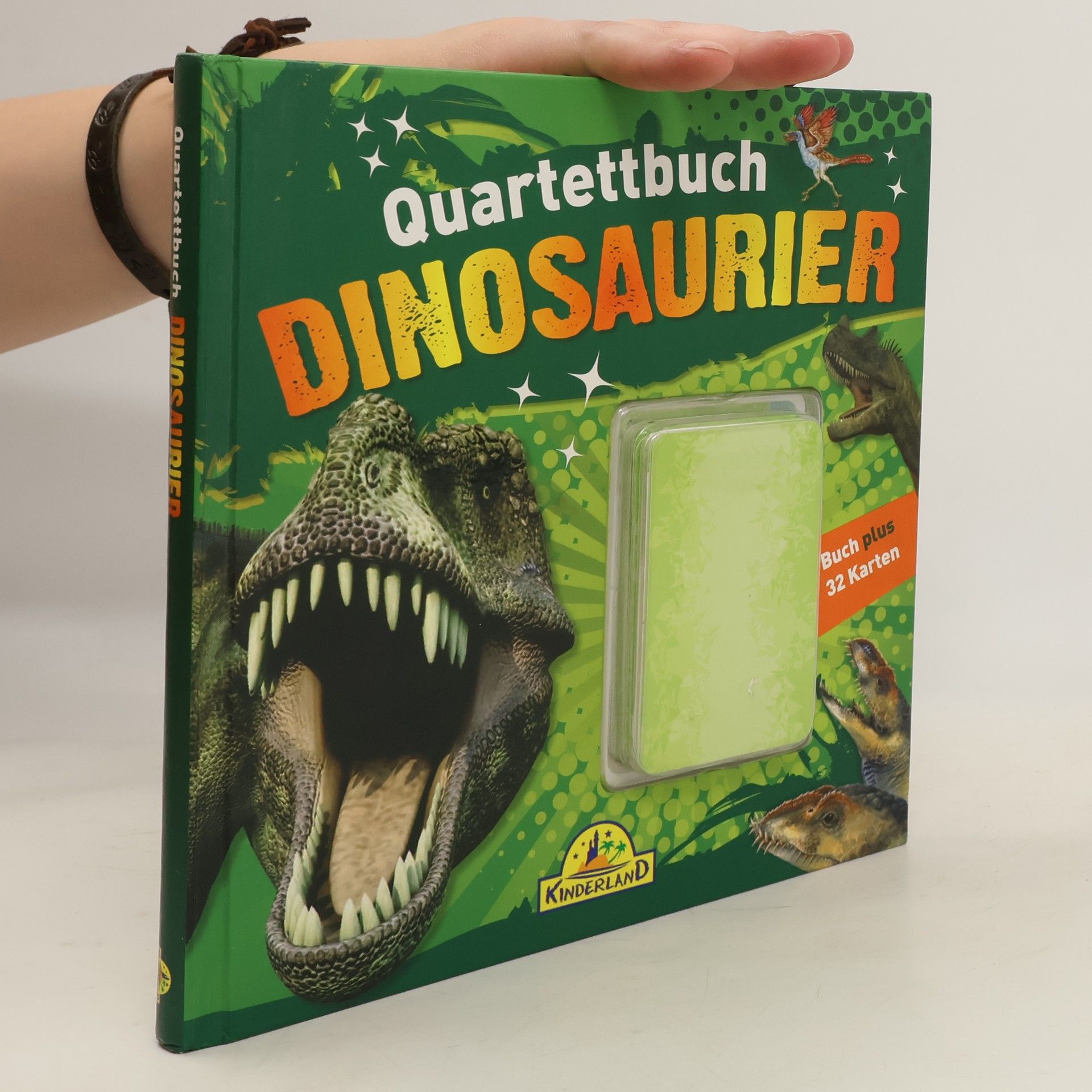Kolektiv autorů Quartettbuch Dinosaurier