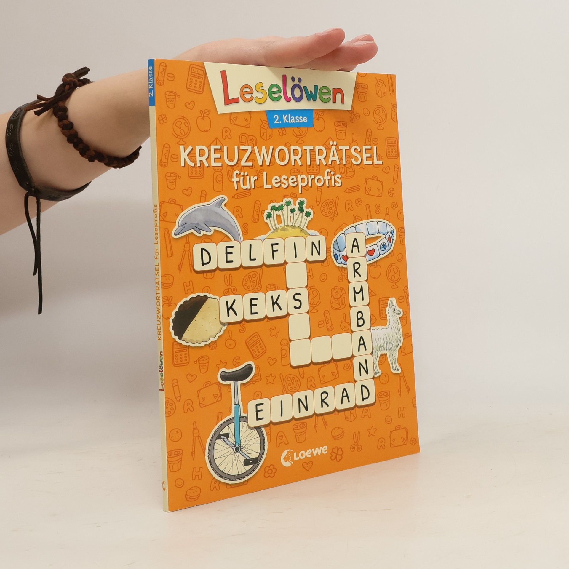 Neuvedený Leselöwen Kreuzworträtsel für Erstleser. 2. Klasse (Orange)