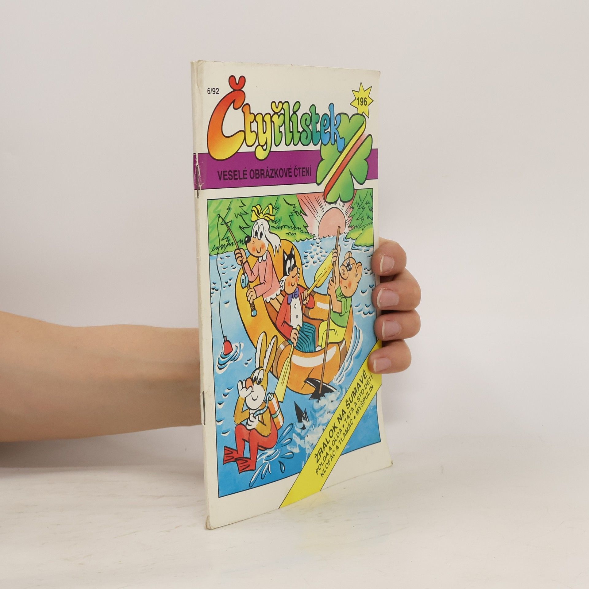 Kolektiv autorů Čtyřlístek 196. 6/1992
