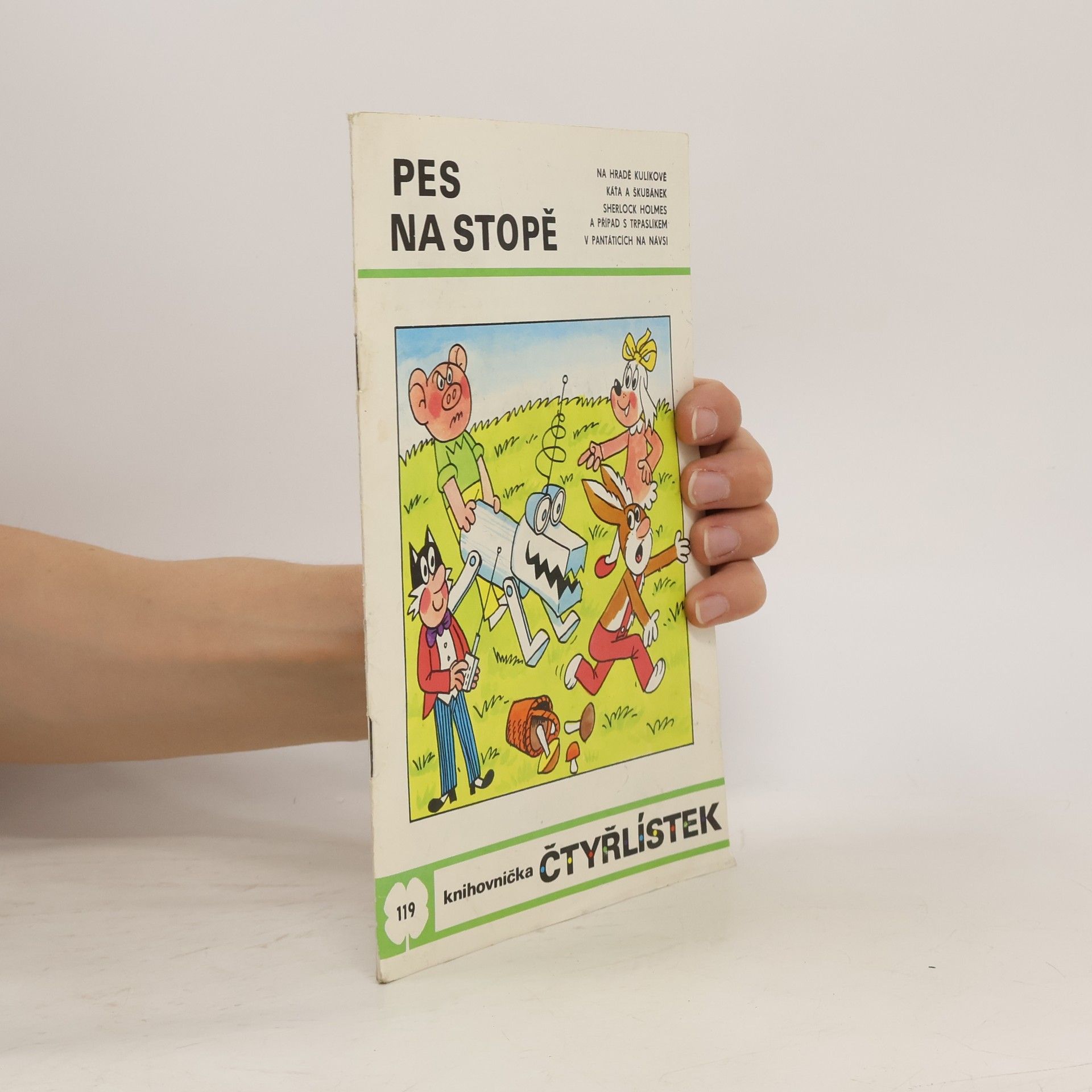 Ljuba Štíplová Čtyřlístek 119. Pes na stopě