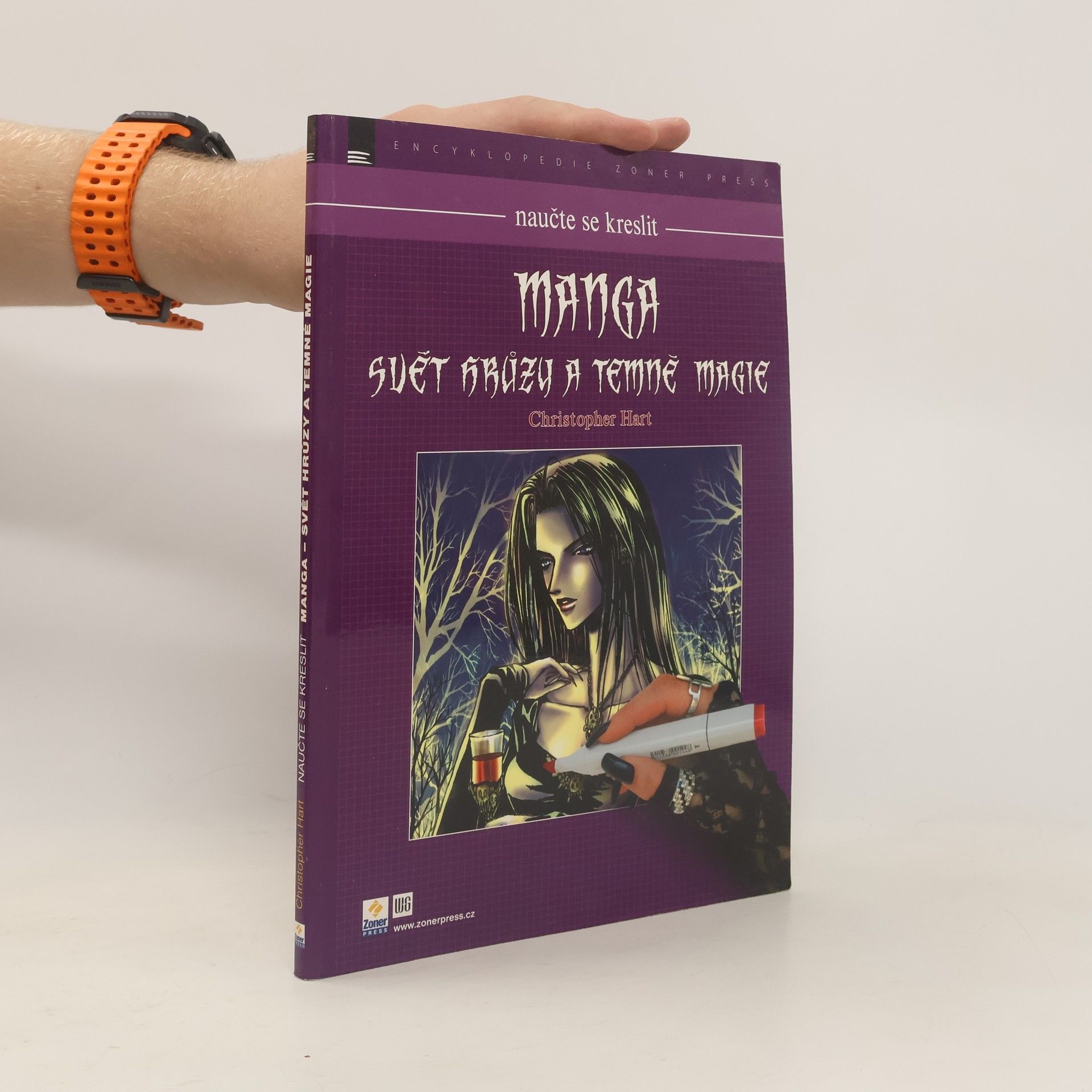 Christopher Hart Manga - svět hrůzy a temné magie. Naučte se kreslit