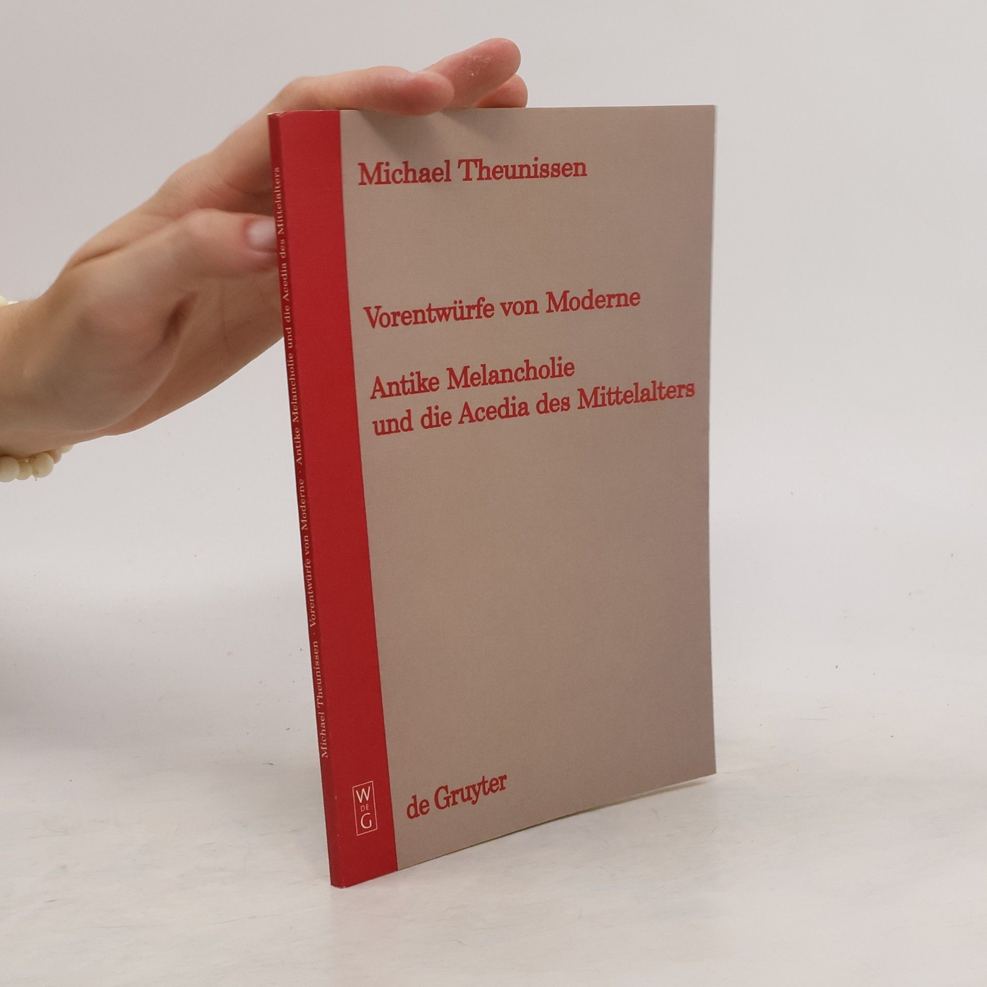 Michael Theunissen Vorentwürfe von Moderne