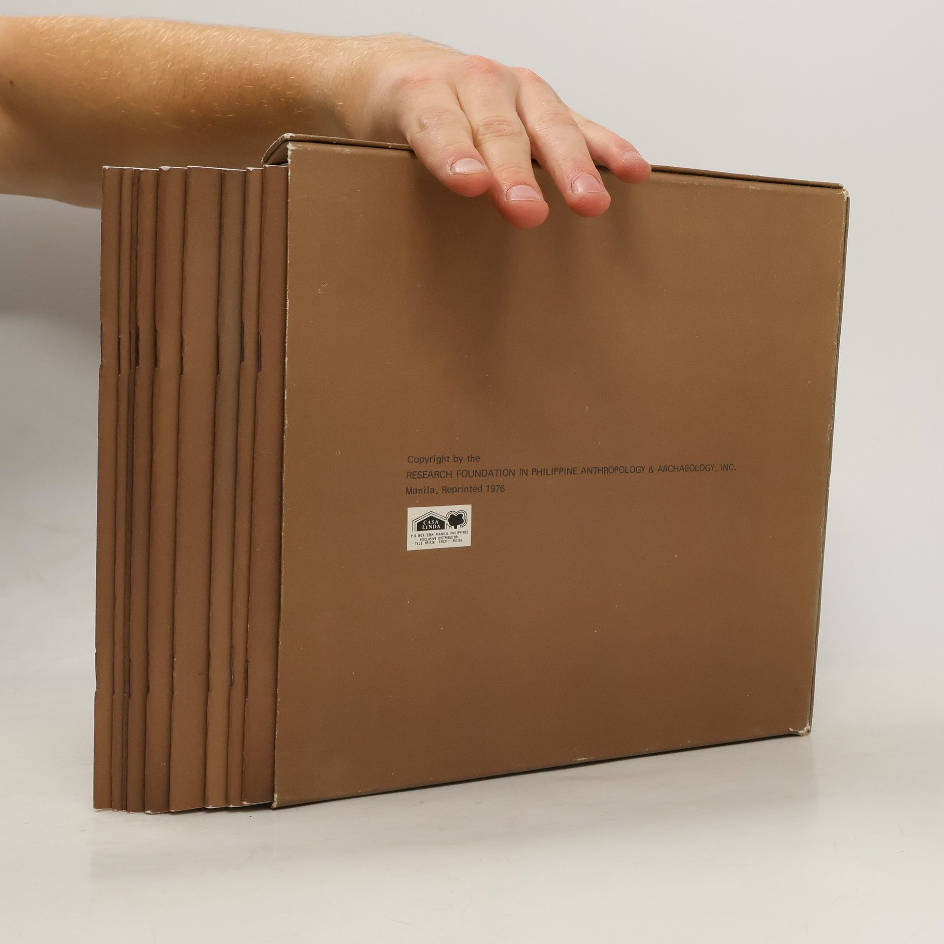 J. M. Addis Manila Trade Pottery Seminar Box Set with 9 Volumes