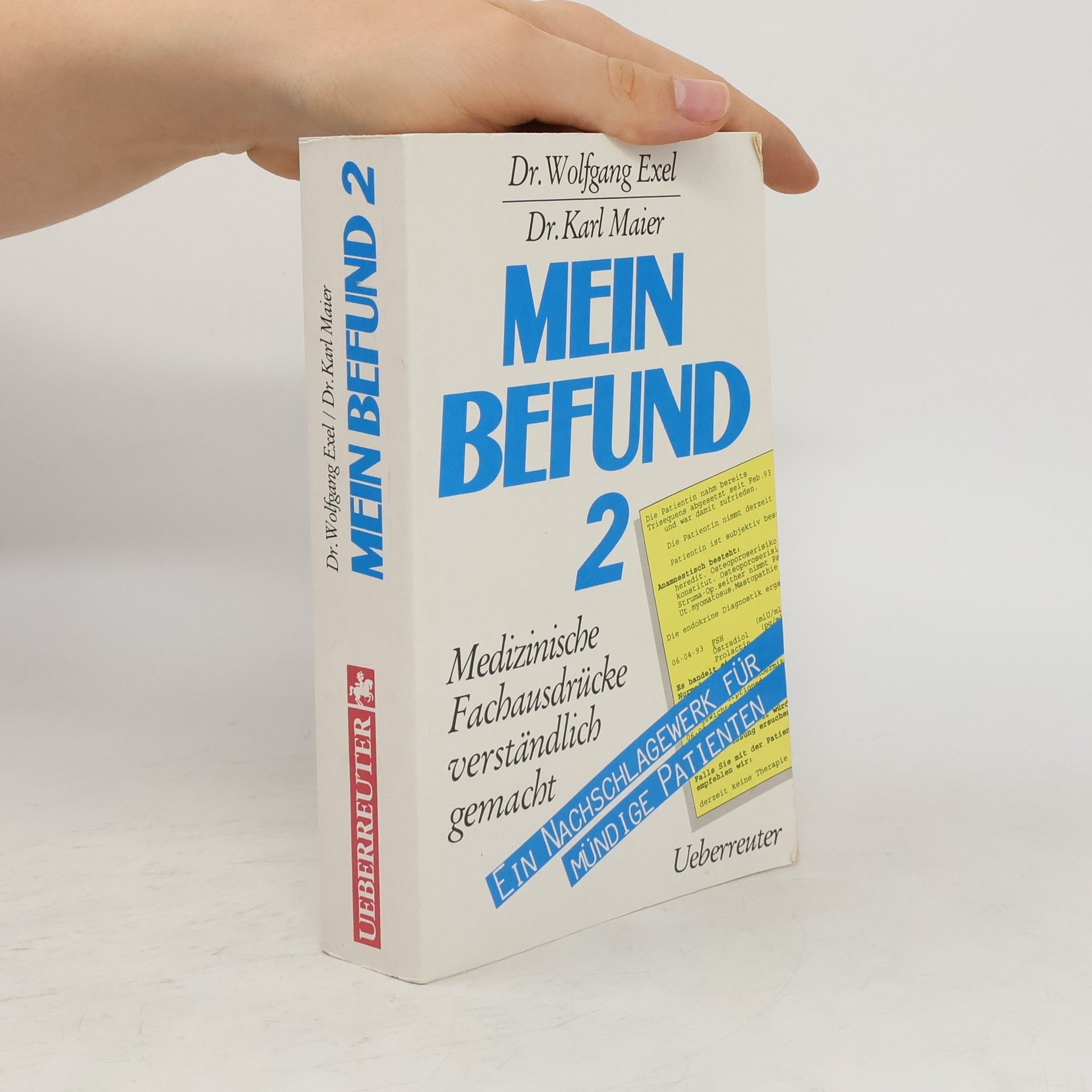 Collectif d'auteurs Mein Befund