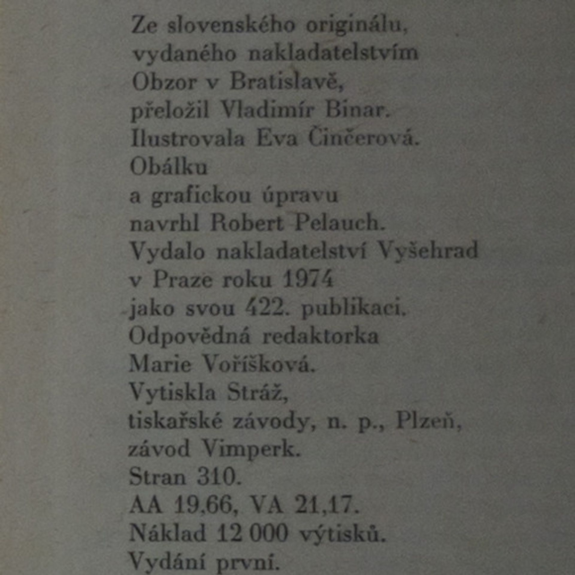 Vladimír Binar Pohroma