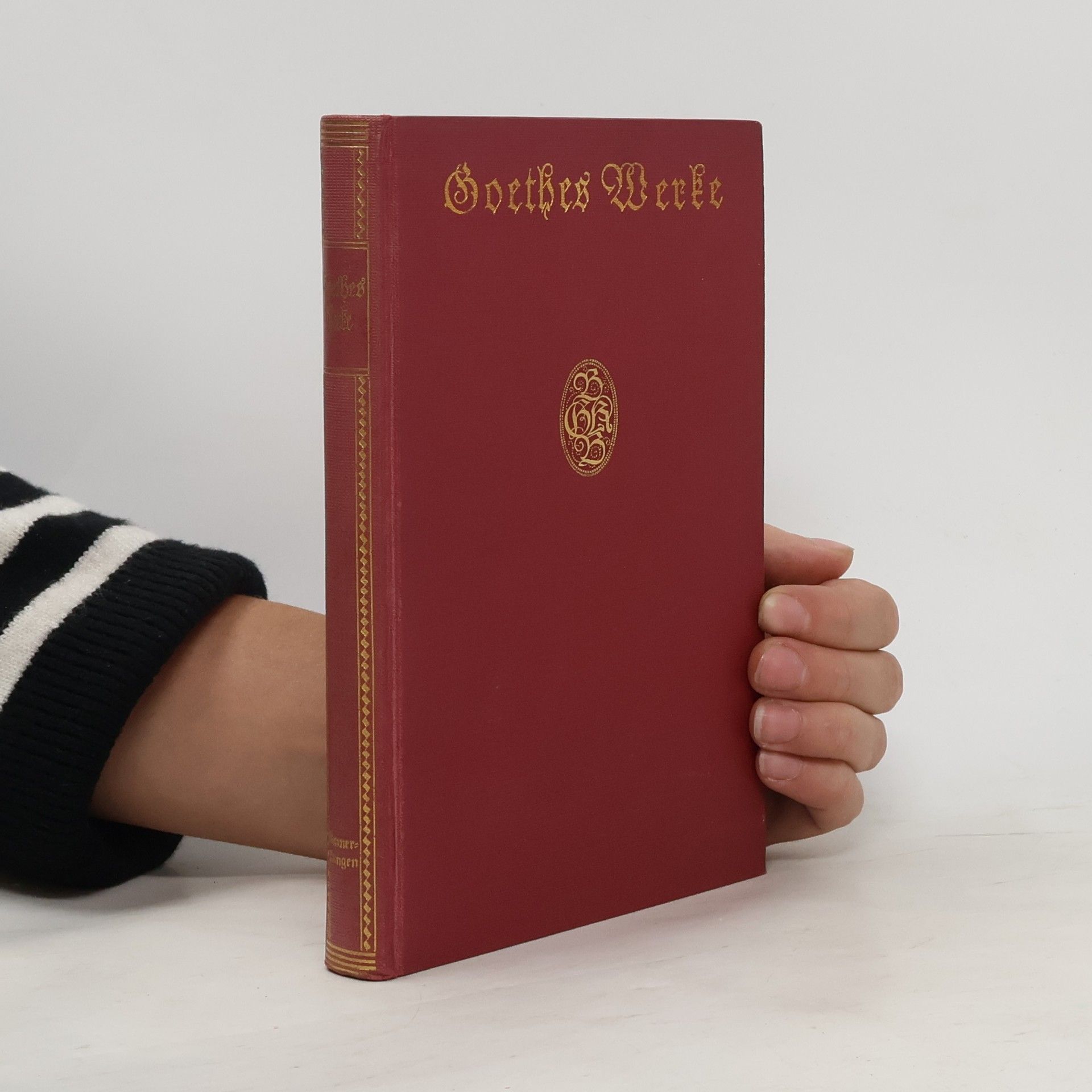 Karl Alt Goethes Werke. Anmerkungen