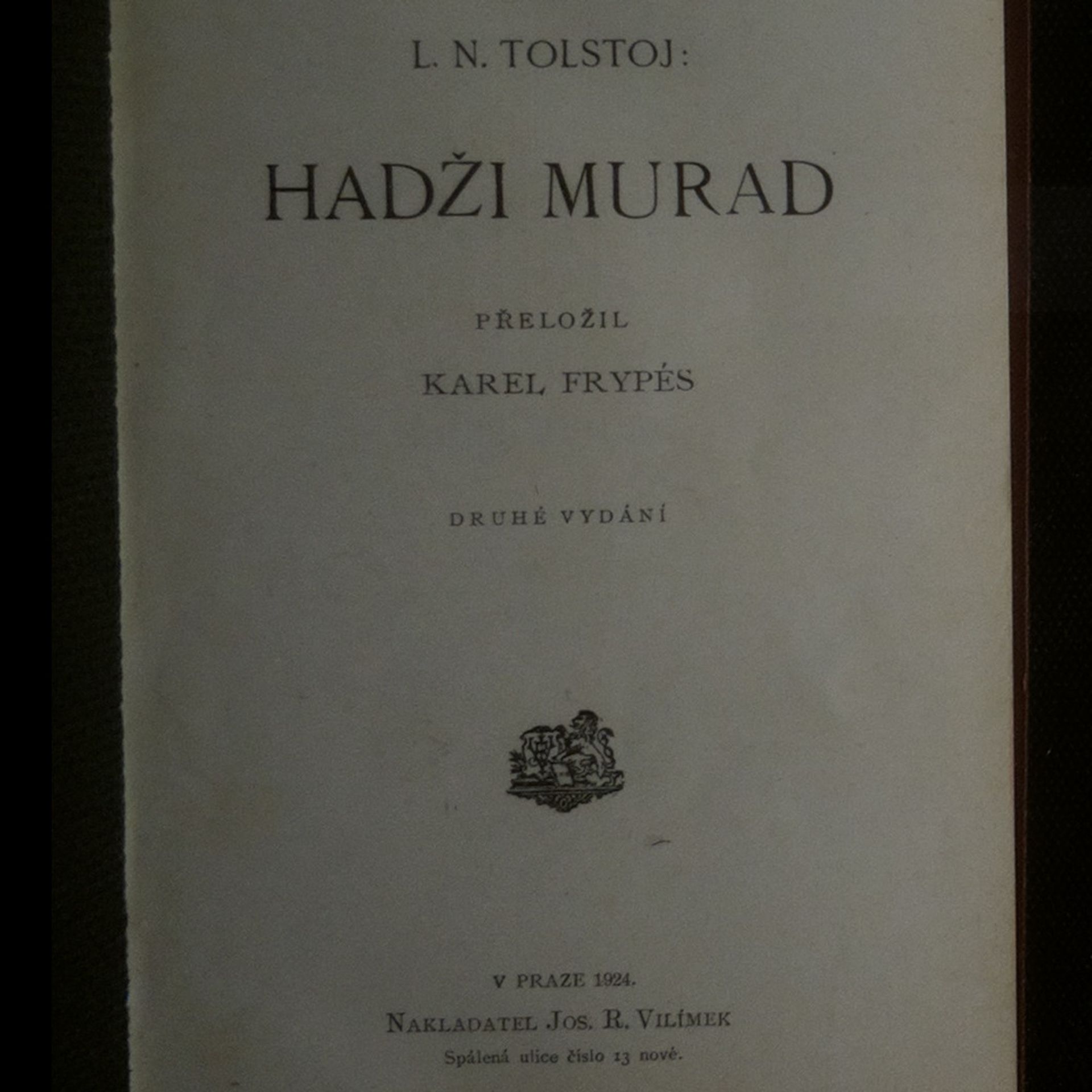 Léon Tolstoï Romány L.N. Tolstoje. Divadlo