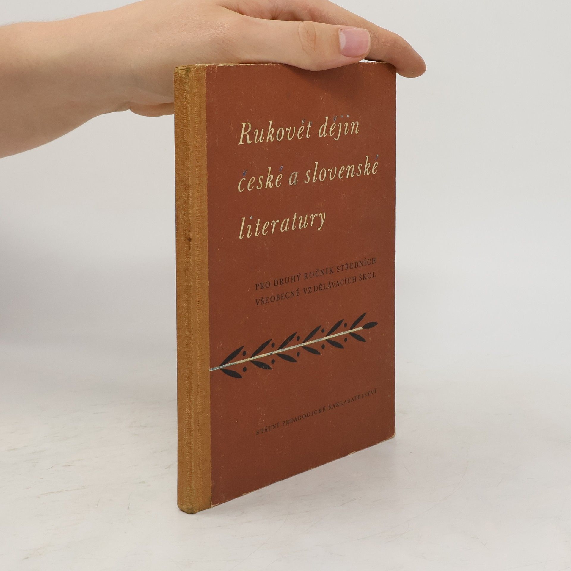Vítězslav Tichý Rukověť dějin české a slovenské literatury pro druhý ročník SVVŠ
