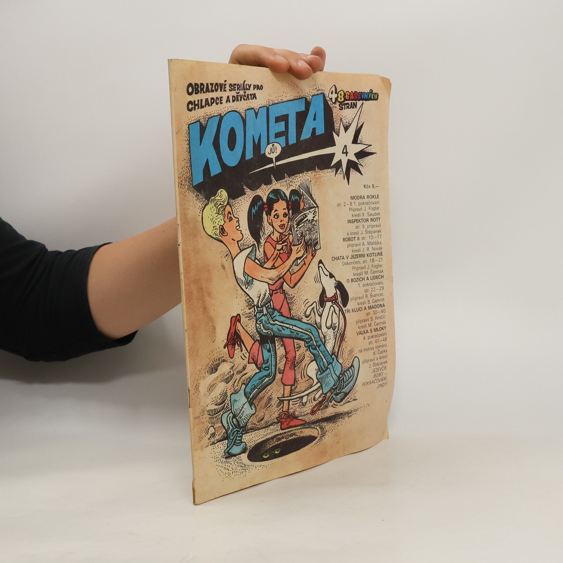 Kája Saudek Kometa 4/1989