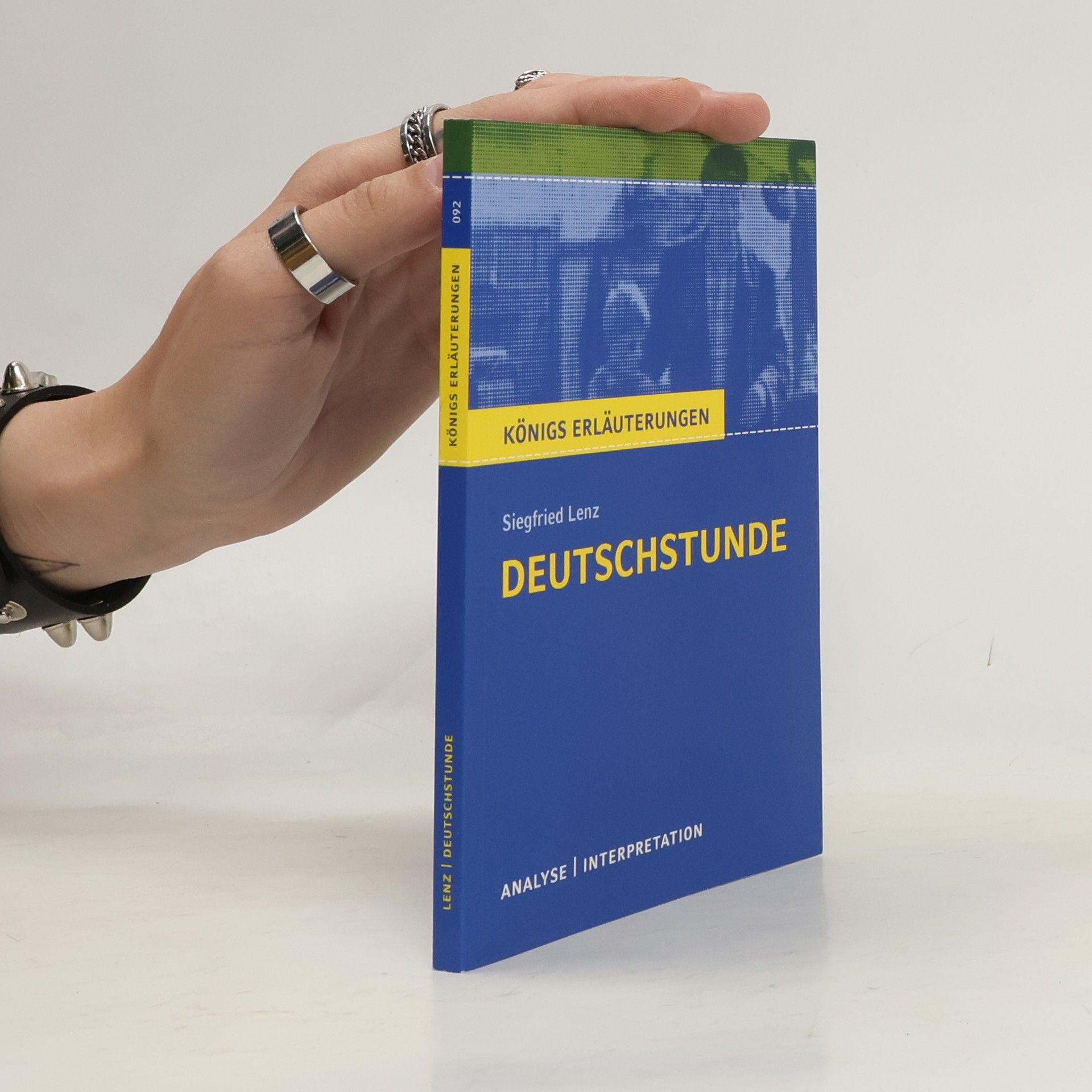 Siegfried Lenz Textanalyse und Interpretation zu Siegfried Lenz Deutschstunde