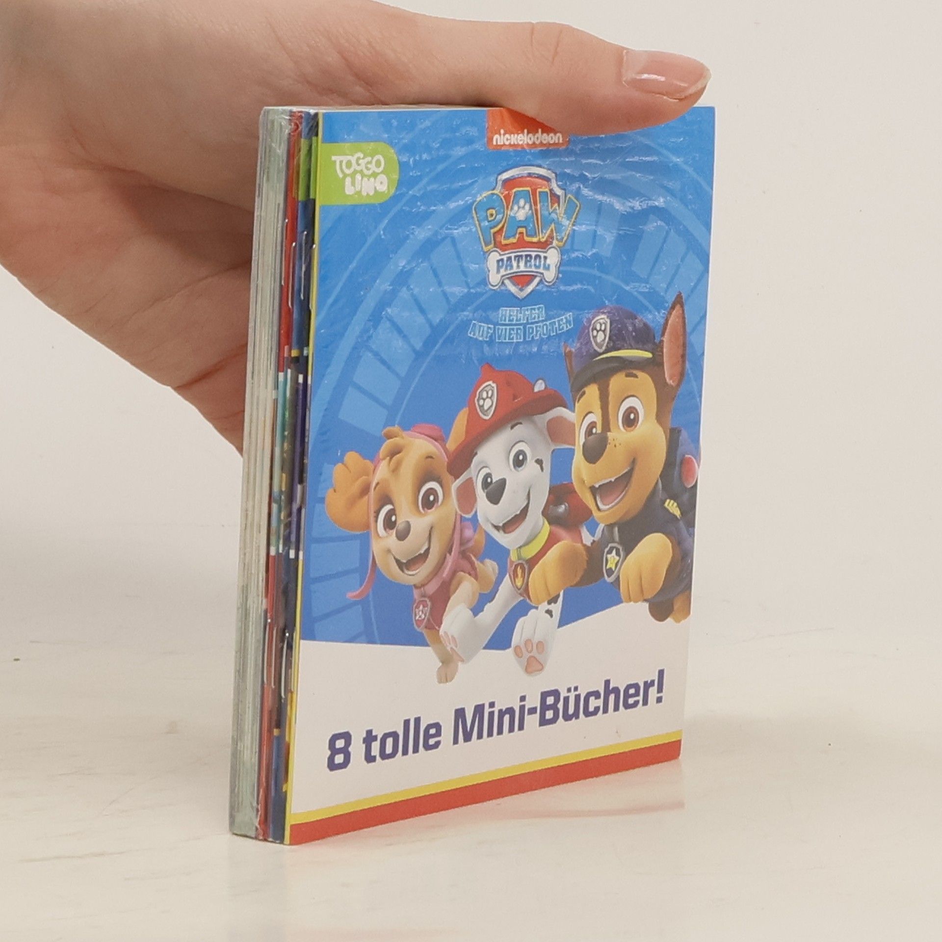 AA.VV. Paw Patrol, Helfer auf vier Pfoten - 8 tolle Mini-Bücher