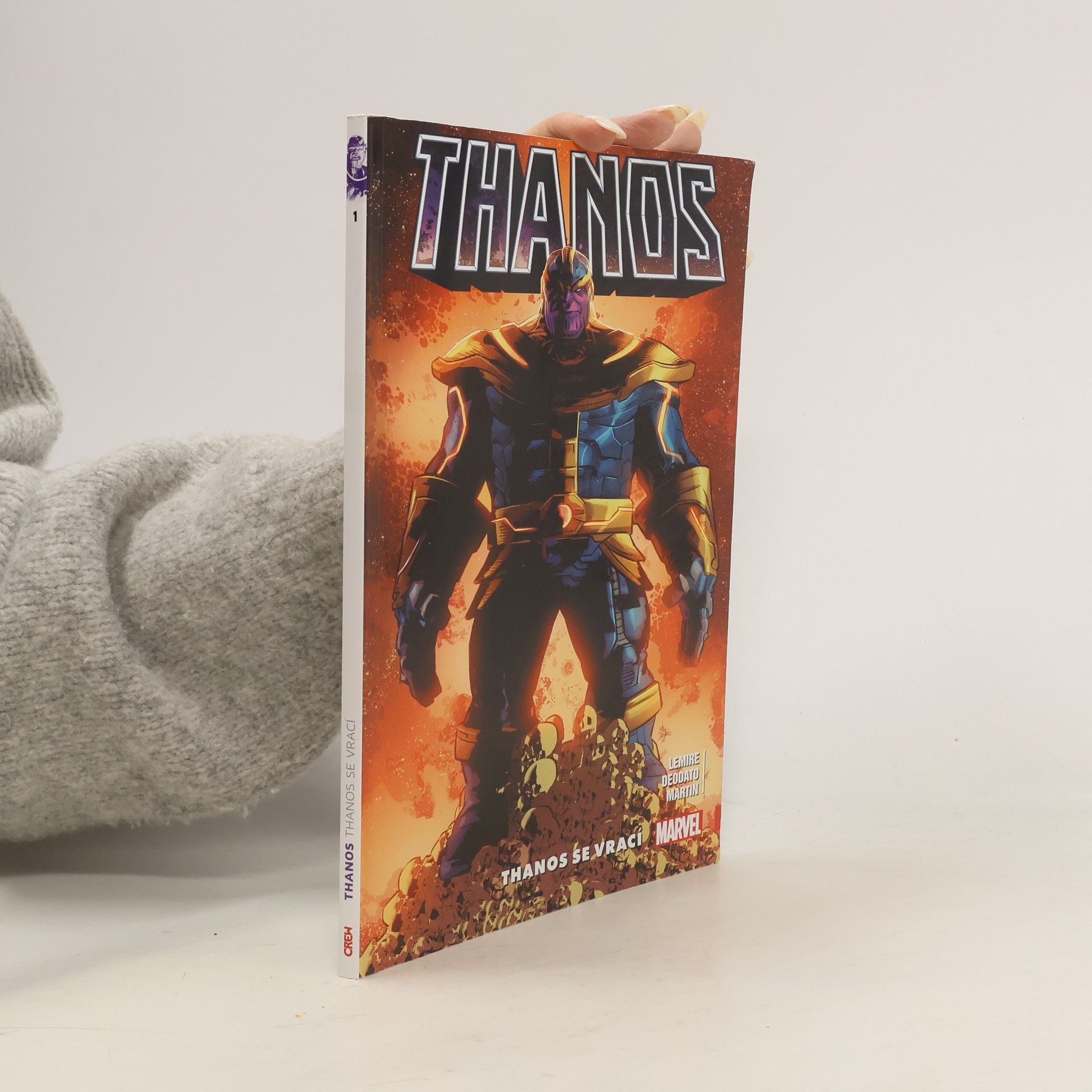 Jeff Lemire Thanos. Thanos se vrací