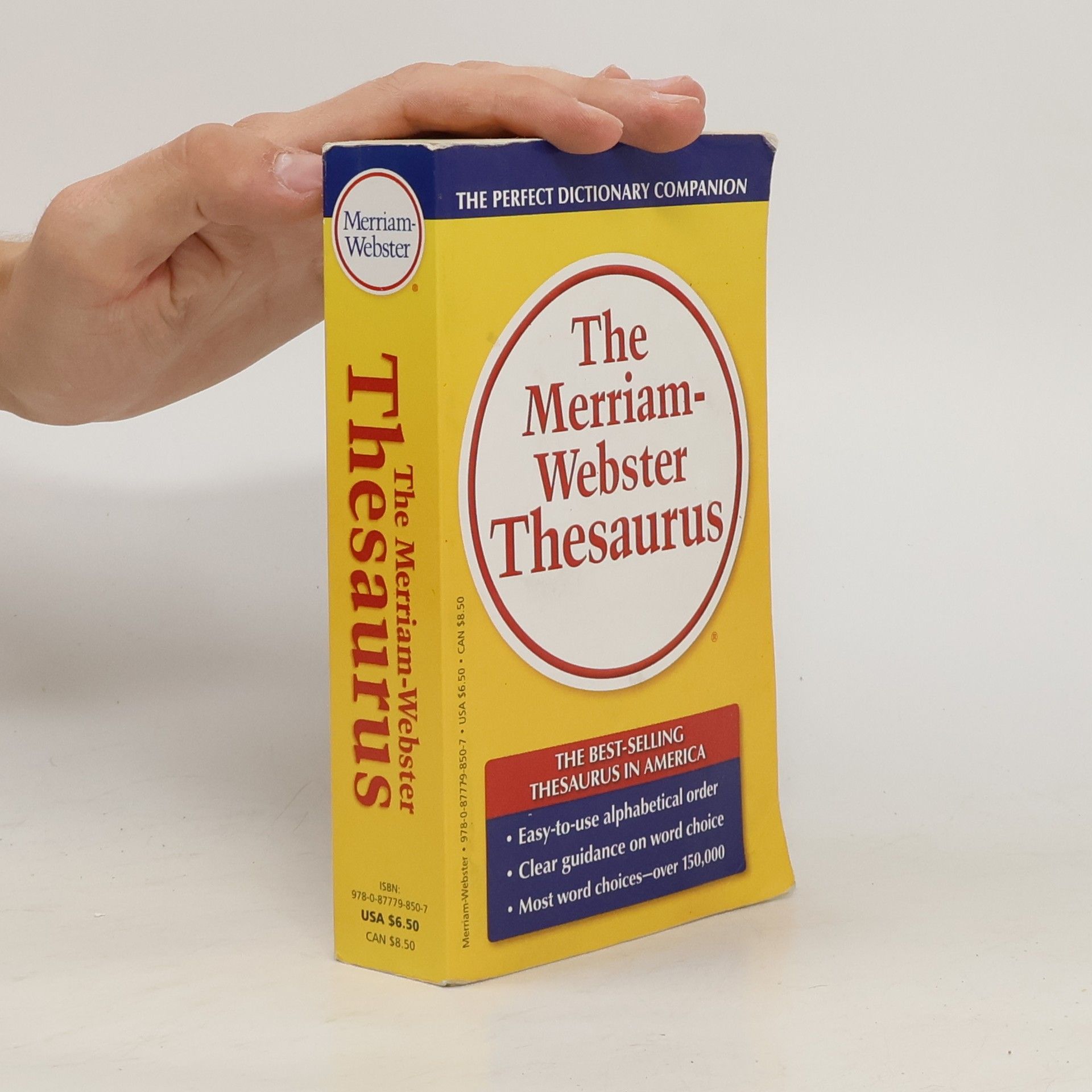 thumbnail image 2 of Merriam-Webster's Collegiate Thesaurus Hardcover – 1988 Edition – 894 Pages 2 of 6