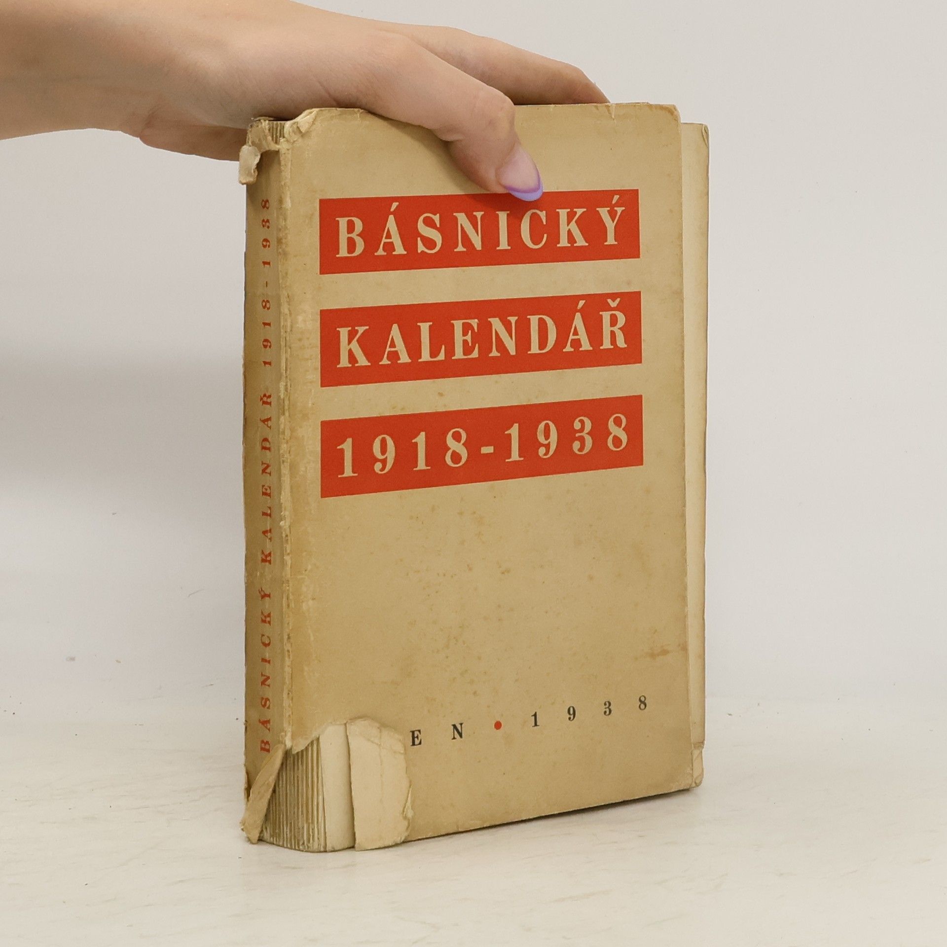 Autorenkollektiv Básnický kalendář let 1918-1938