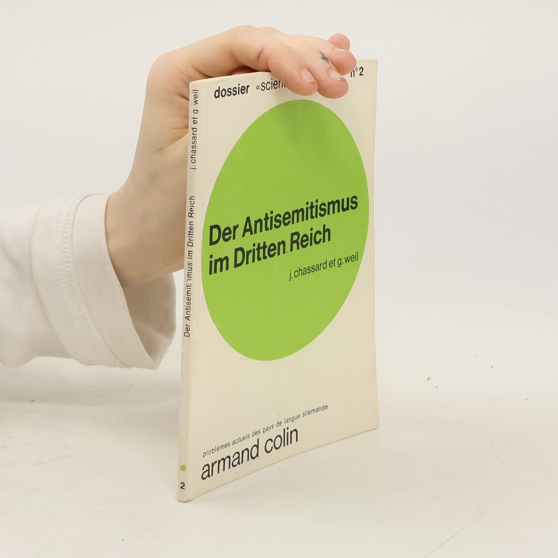Jean Chassard Der Antisemitismus im Dritten Reich