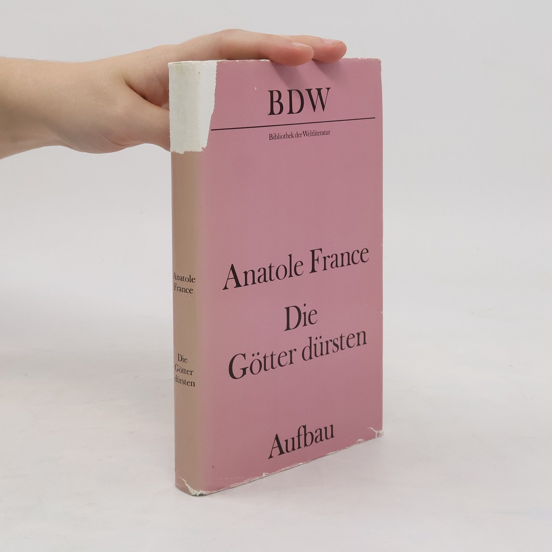 Anatole France Die Götter dürsten