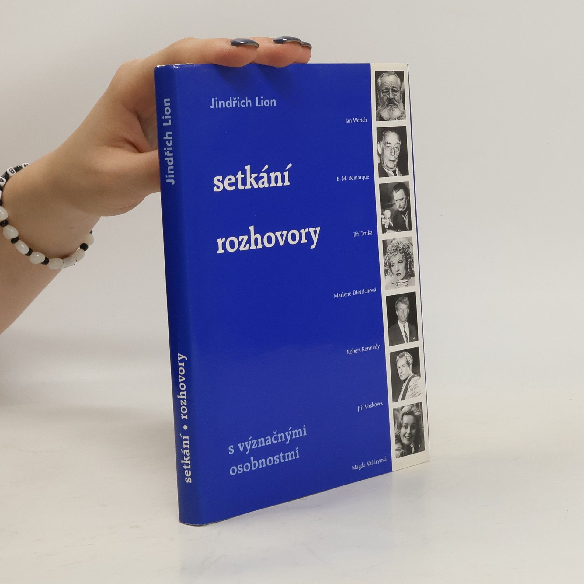 Jindřich Lion Setkání, rozhovory s význačnými osobnostmi