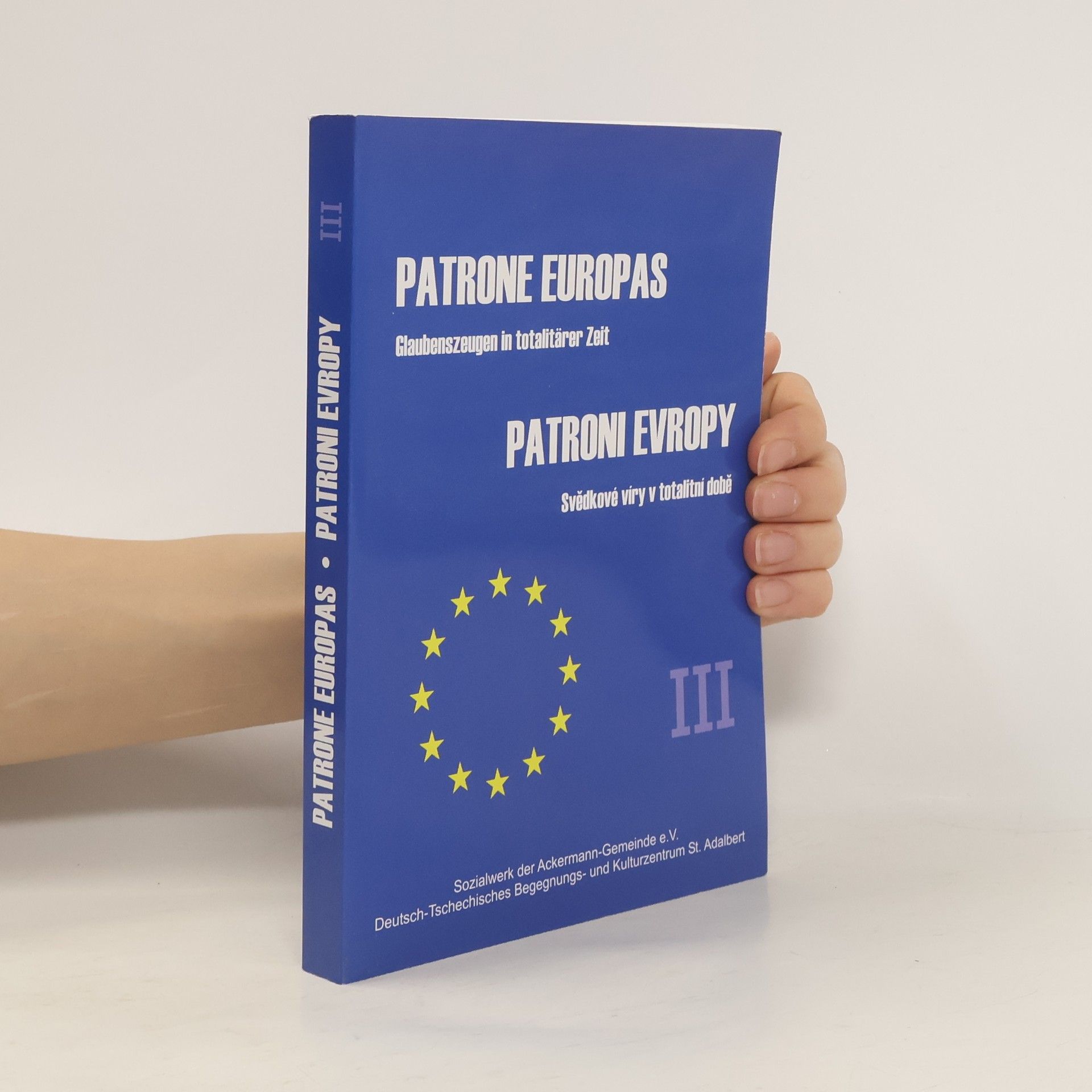 Mariana Bernasová Patrone Europas : Glaubenszeugen in totalitärer Zeit = Patroni Evropy : svědkové víry v totalitní době III.