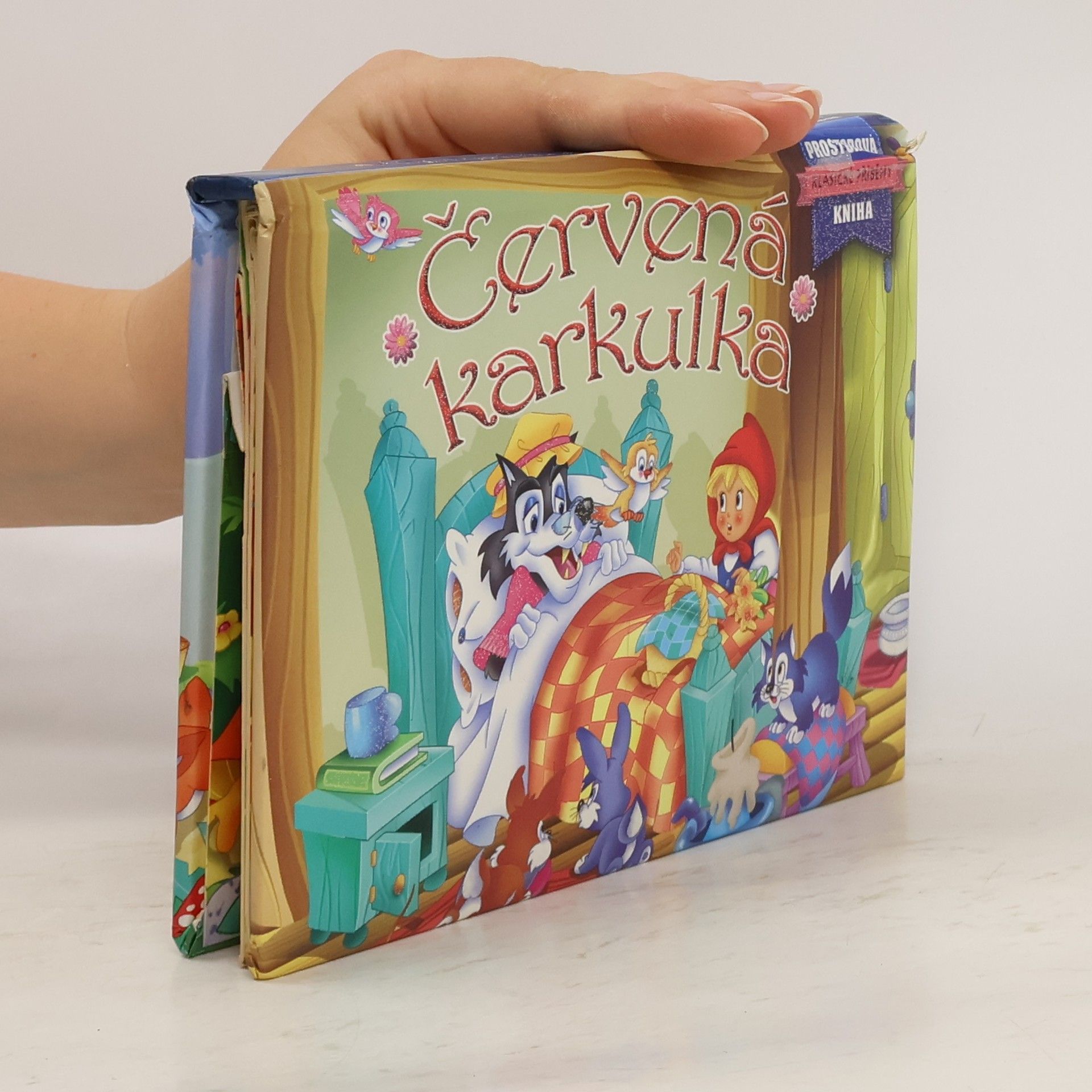 Auteurscollectief Červená karkulka. Prostorová kniha (pop-up leporelo)