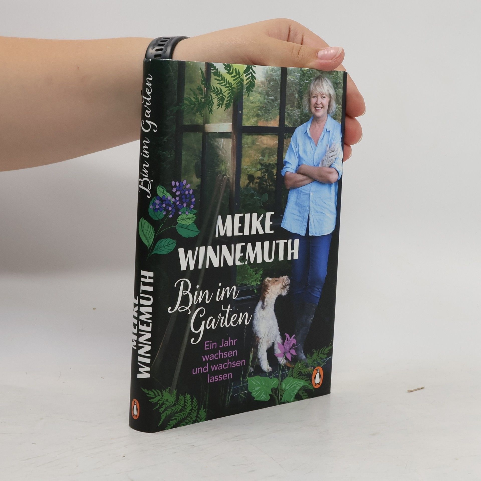 Meike Winnemuth Bin im Garten