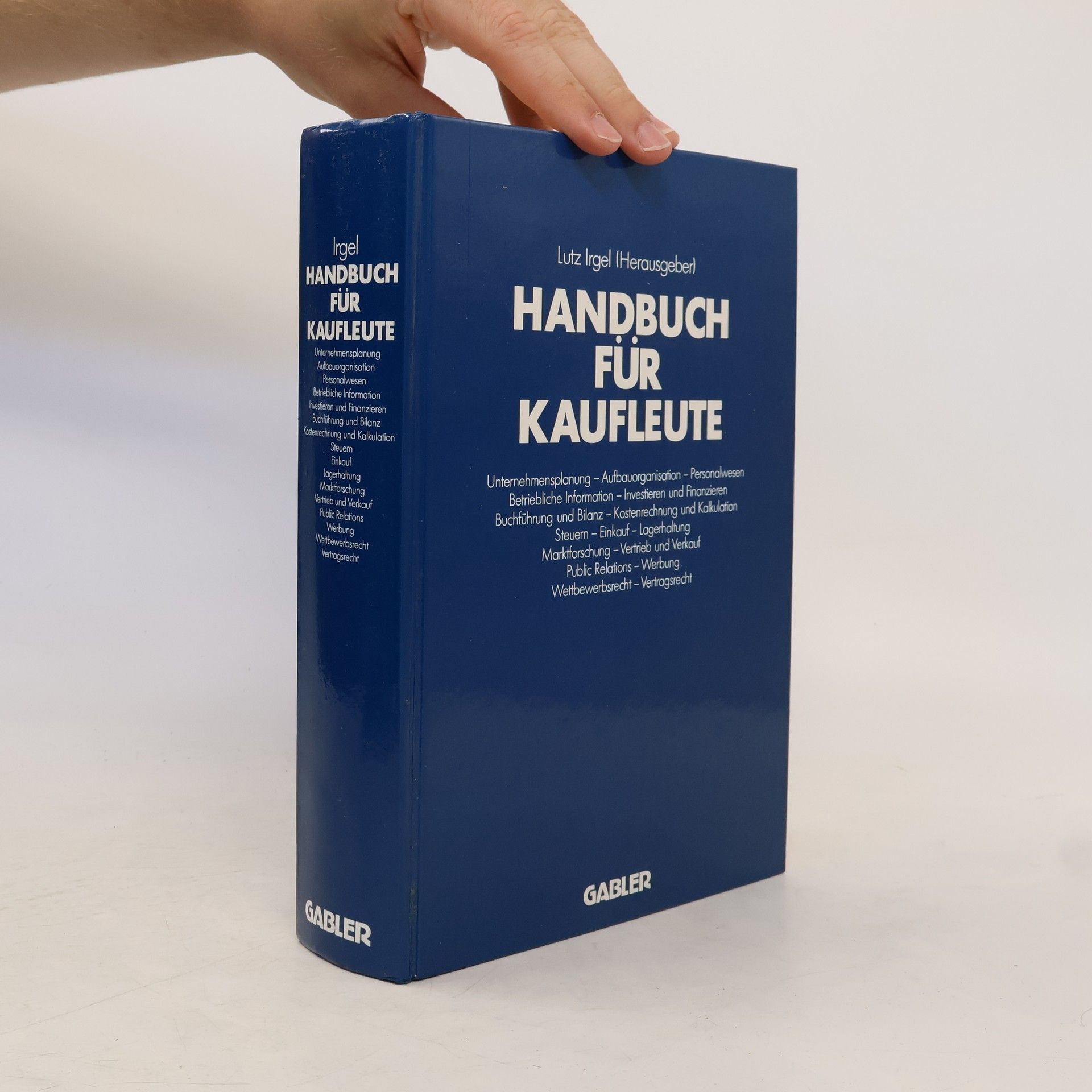 Lutz Irgel Handbuch für Kaufleute