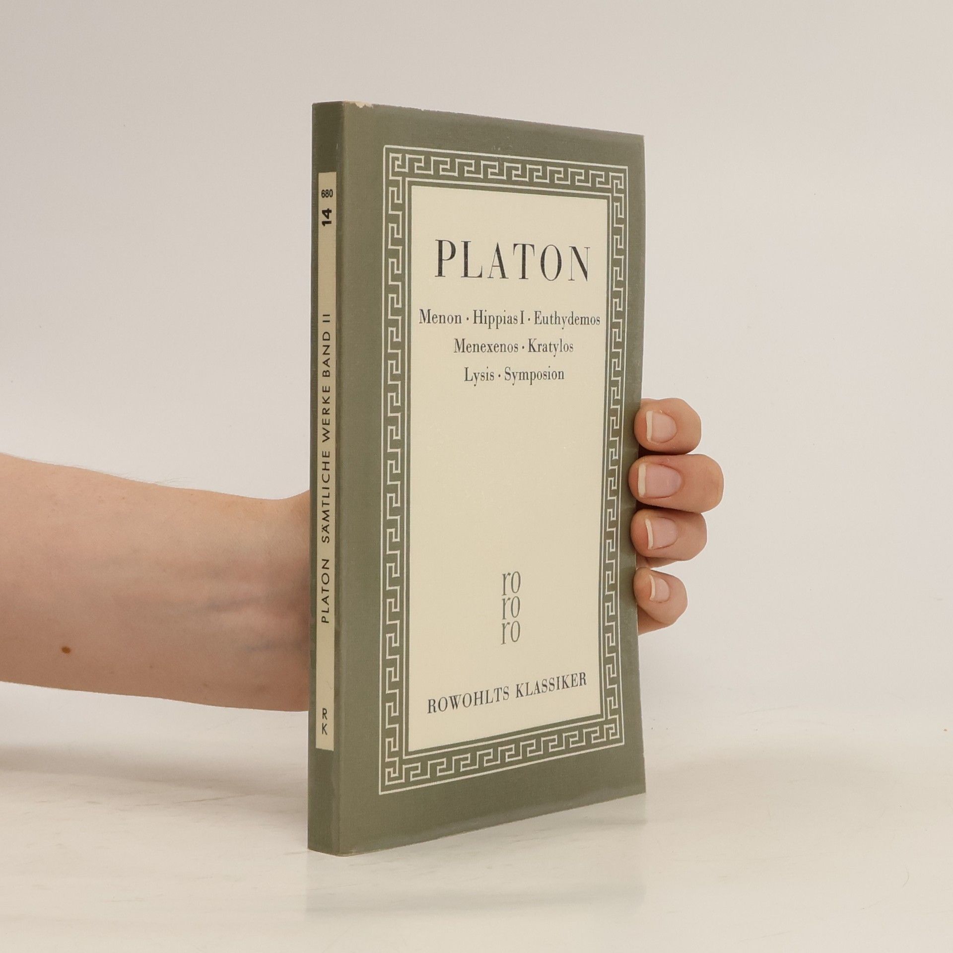 Platon Sämtliche Werke 14