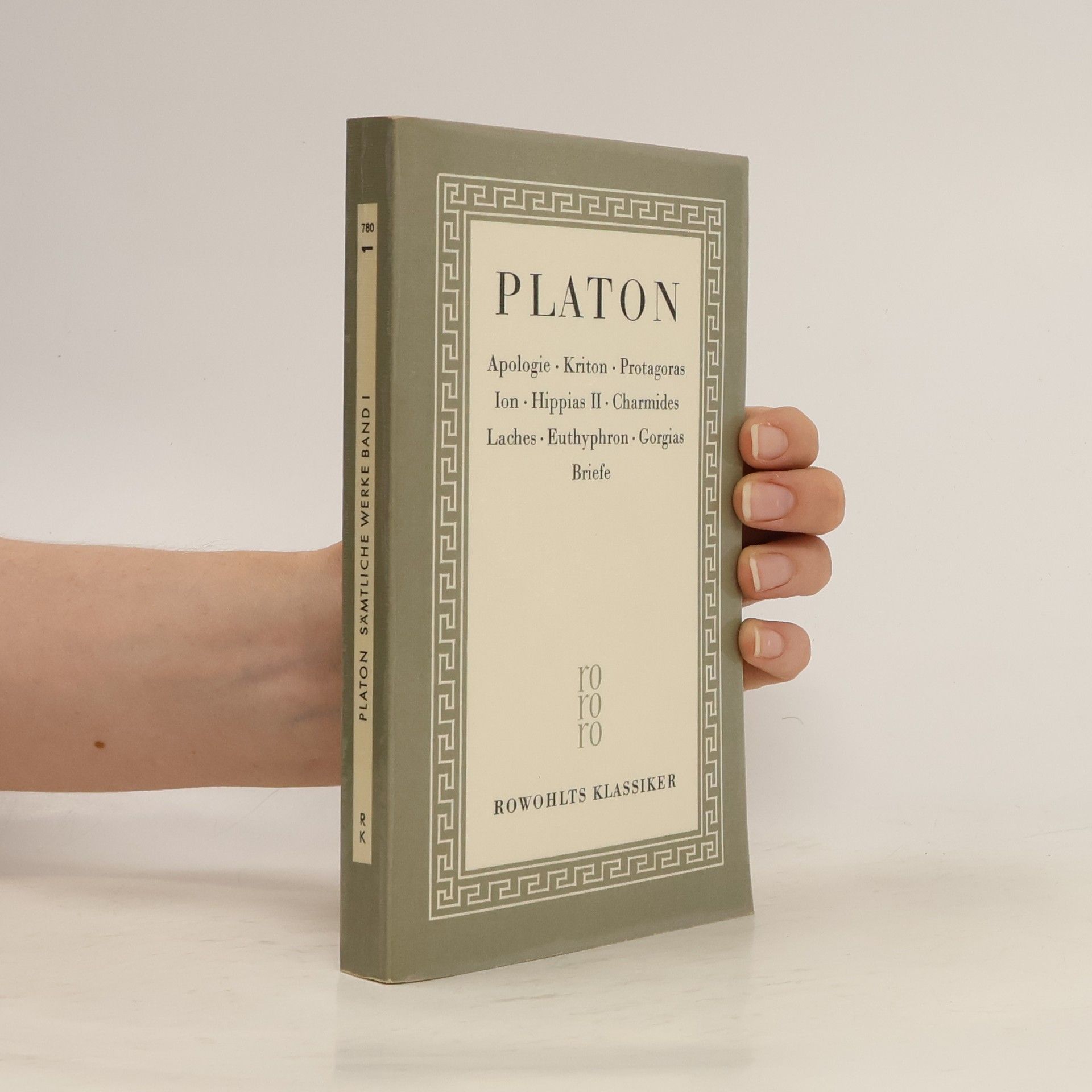 Platon Sämtliche Werke 1