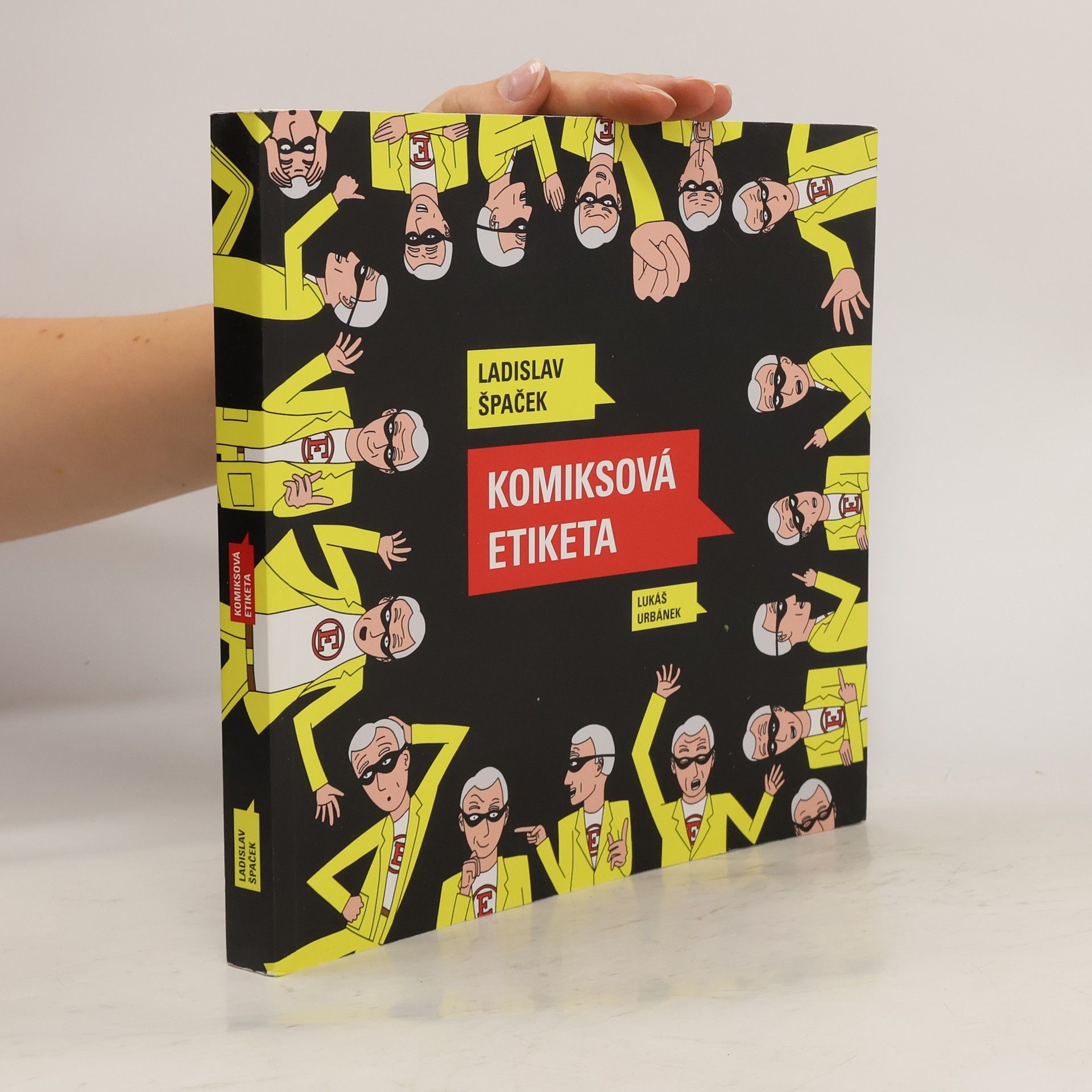 Ladislav Špaček Komiksová etiketa
