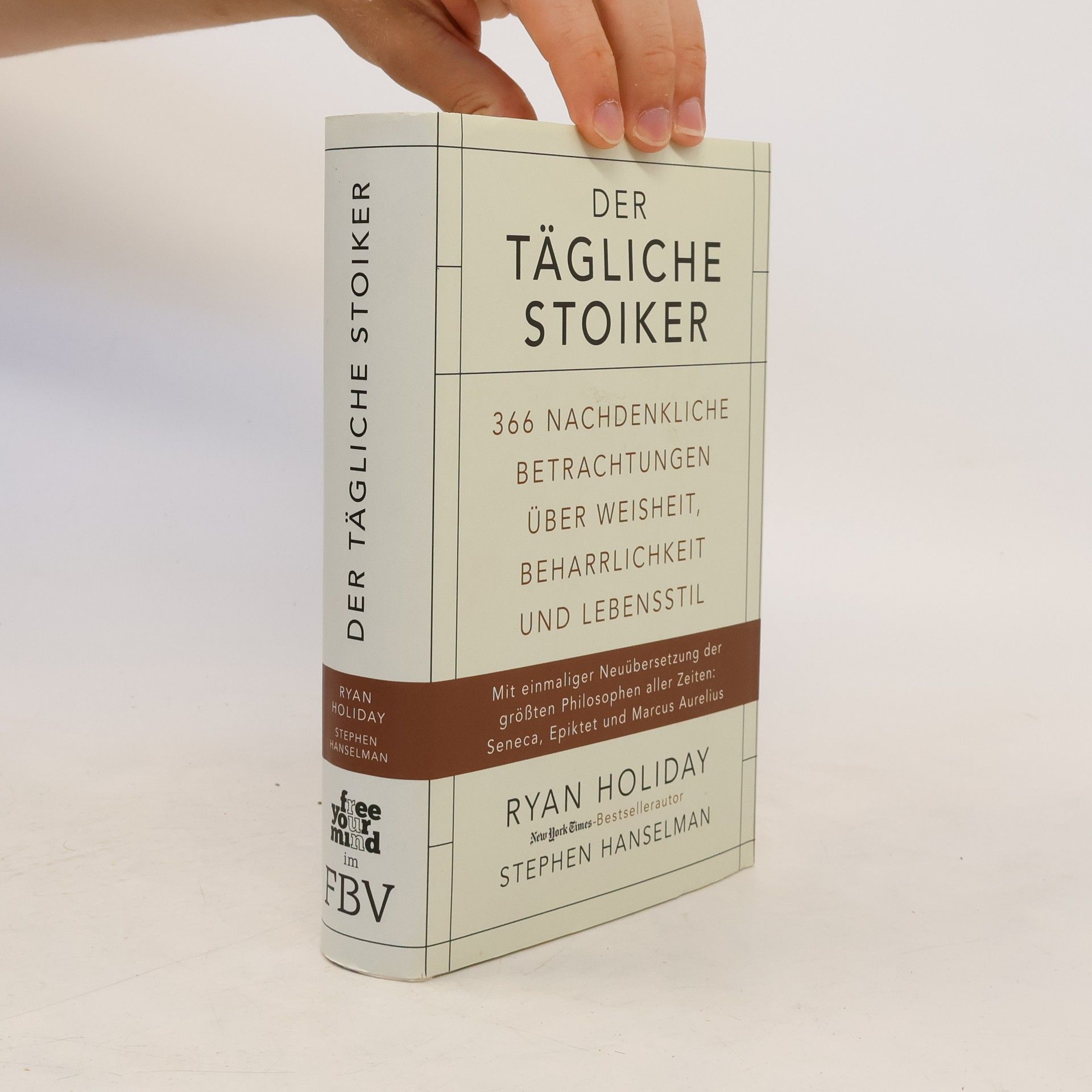 Ryan Holiday Der tägliche Stoiker