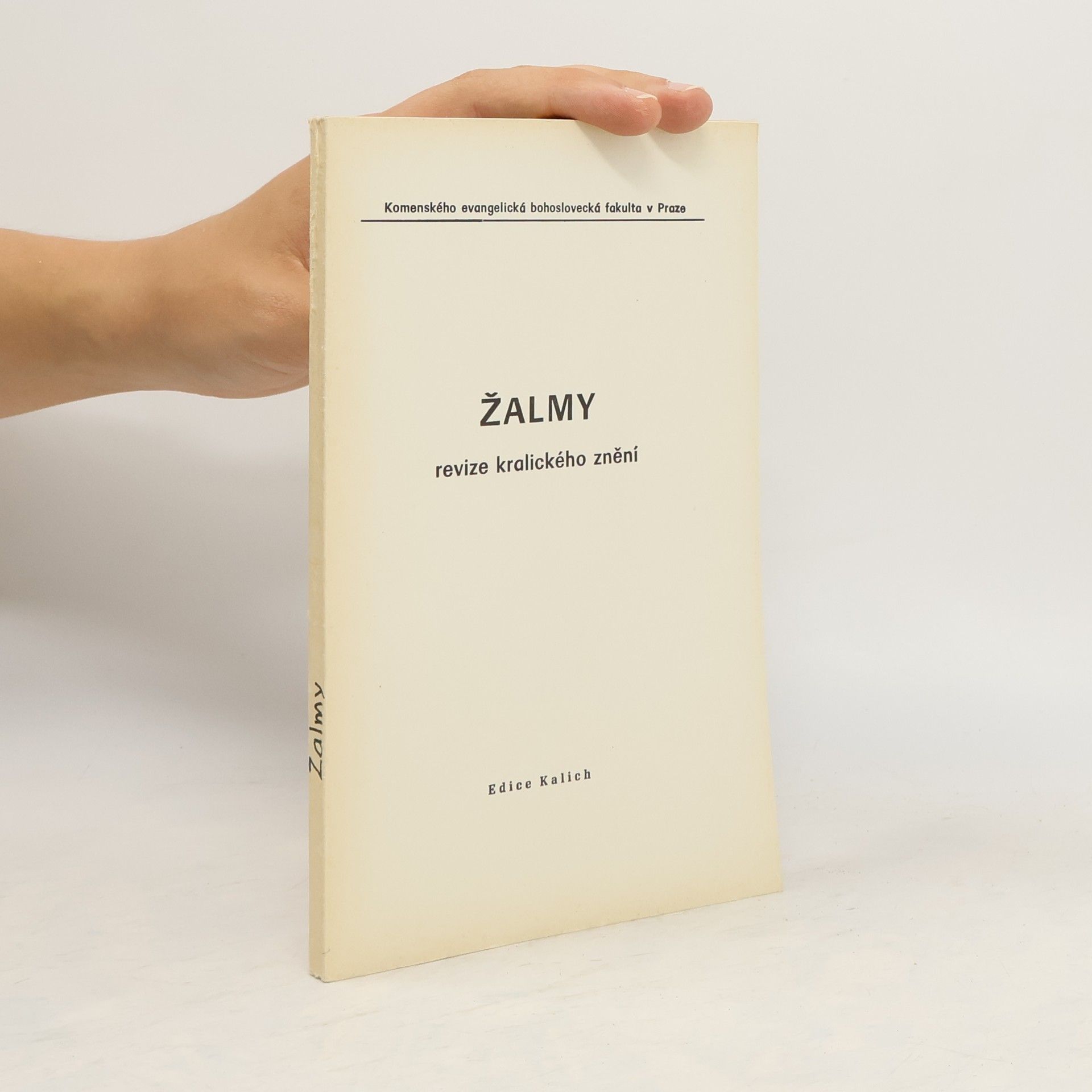 Blahoslav Pípal Žalmy revize kralického znění