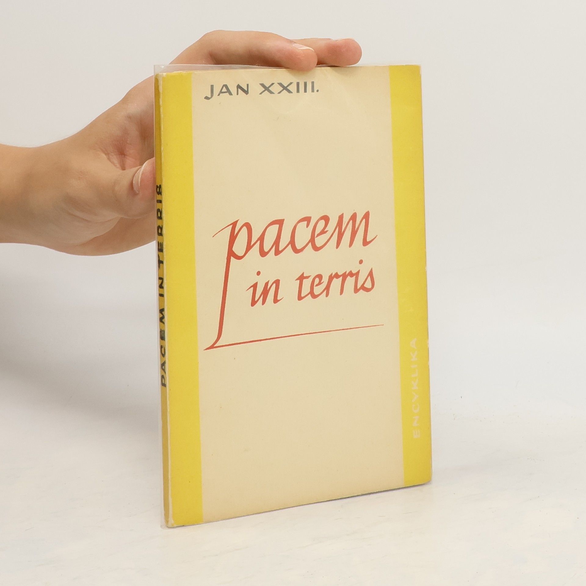 papež Jan XXIII. Pacem in terris. Mír na zemi