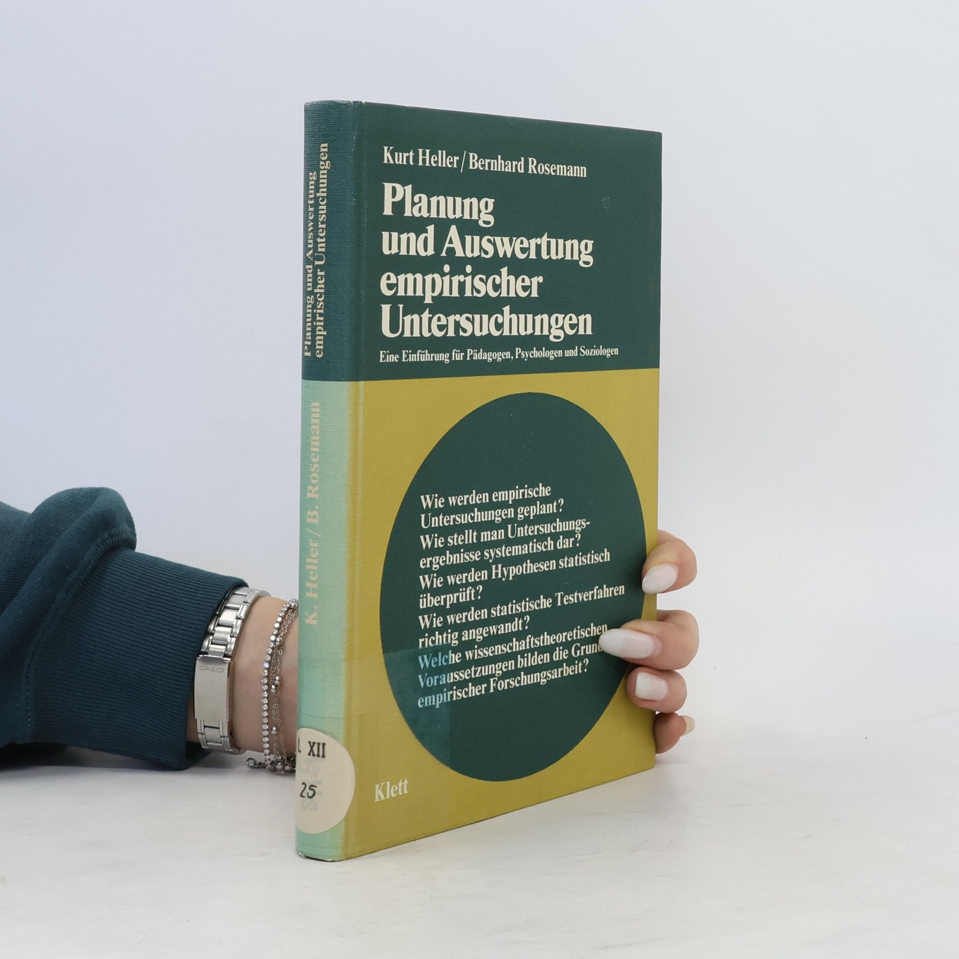 Kurt A. Heller Planung und Auswertung empirischer Untersuchungen