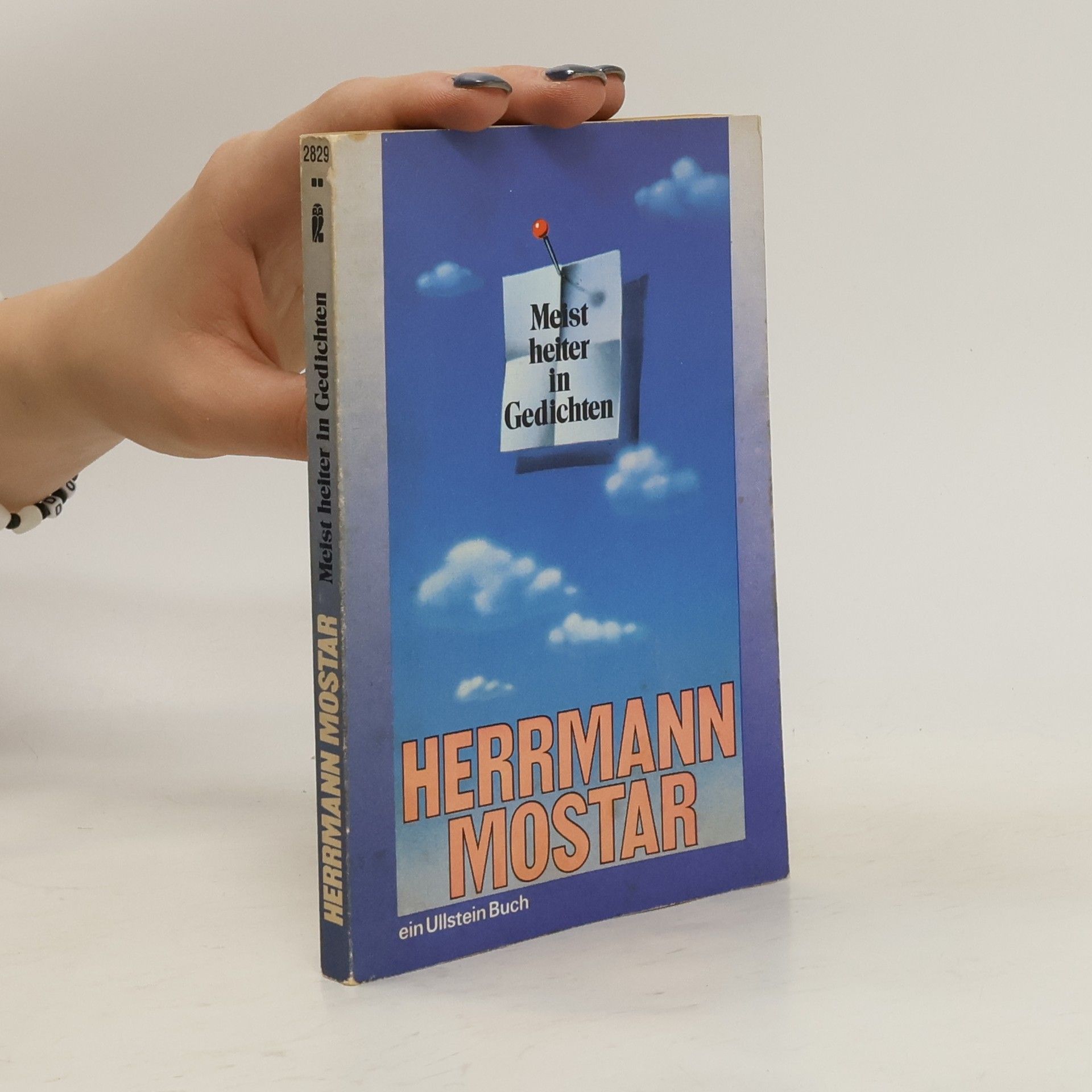 Gerhart Hermann Mostar Meist heiter in Gedichten