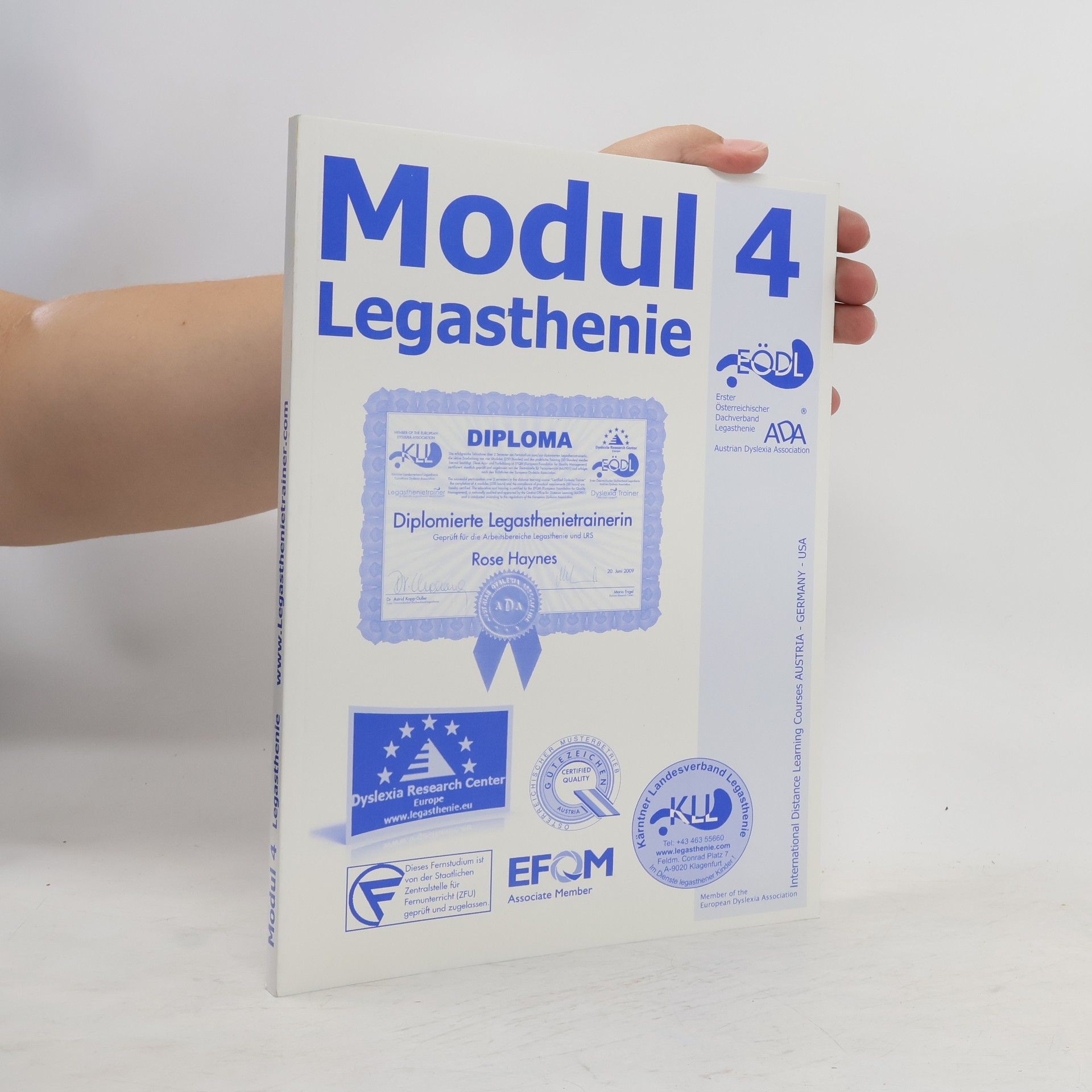 Various authors Modul 4 Legasthenie