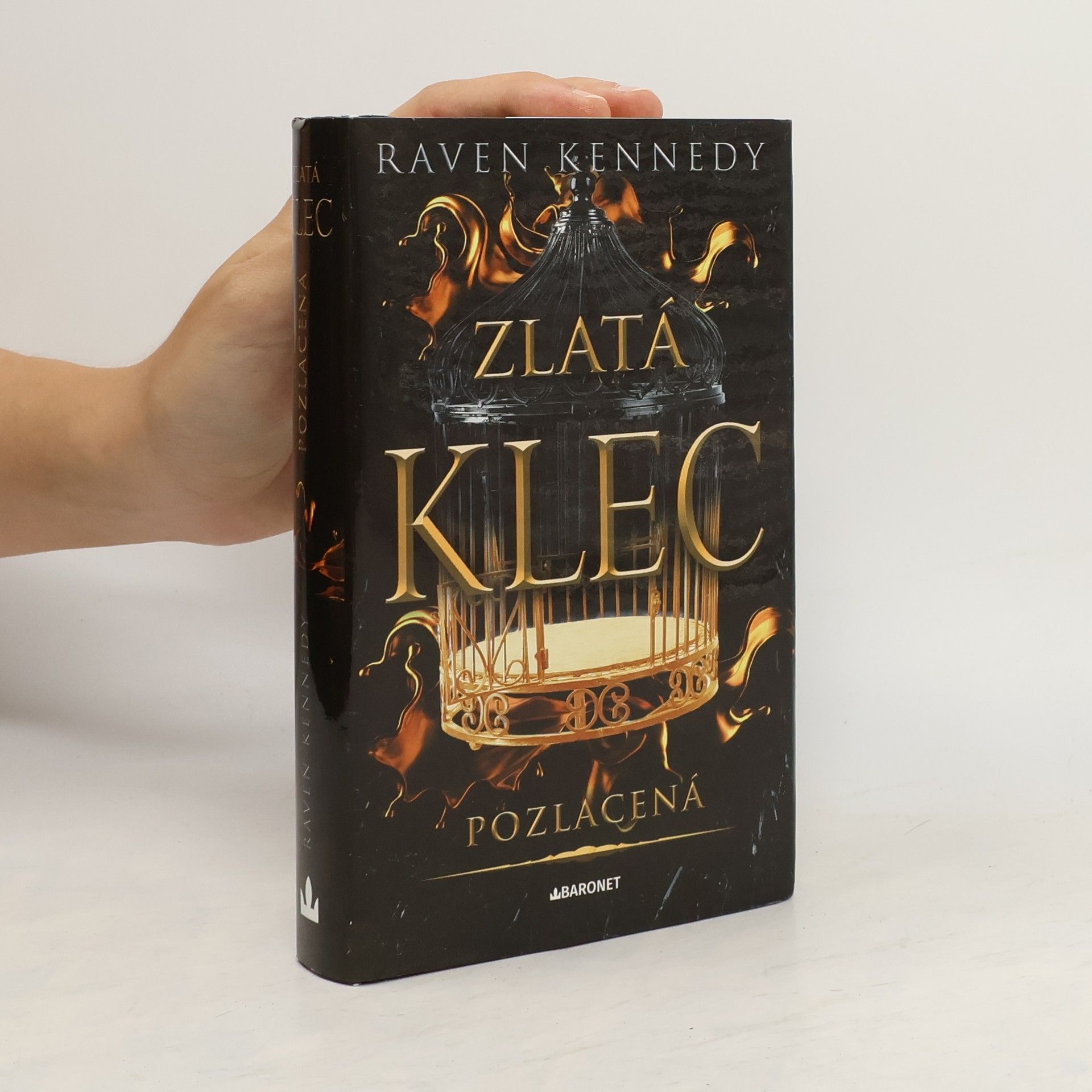 Zuzana Ľalíková Zlatá klec. Pozlacená