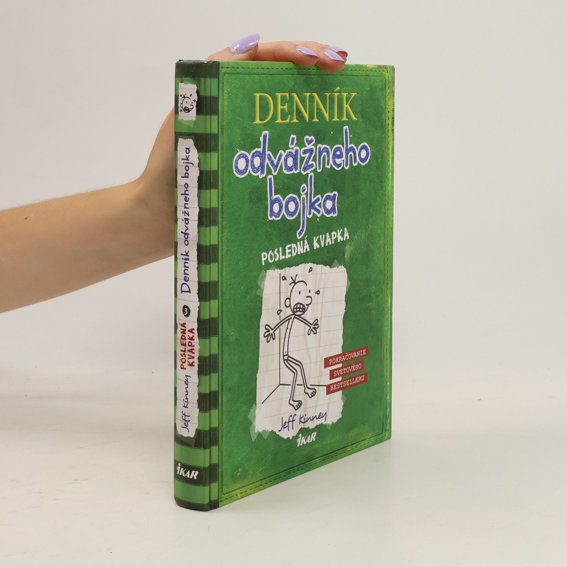 Jeff Kinney Denník odvážného bojka - Posledná kvapka