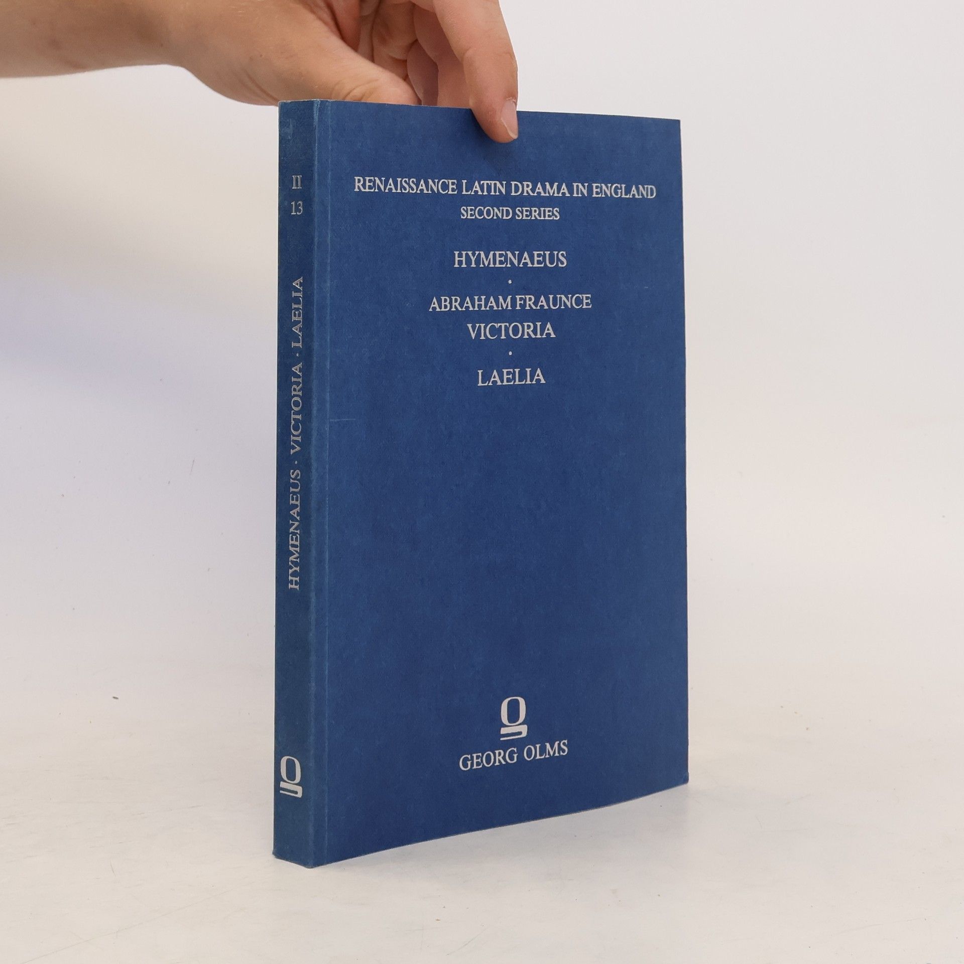 Abraham Fraunce Renaissance Latin Drama in England