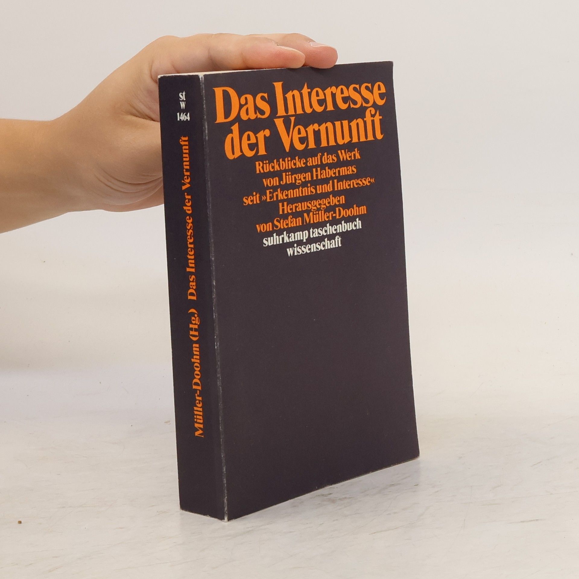 Stefan Müller-Doohm Das Interesse der Vernunft