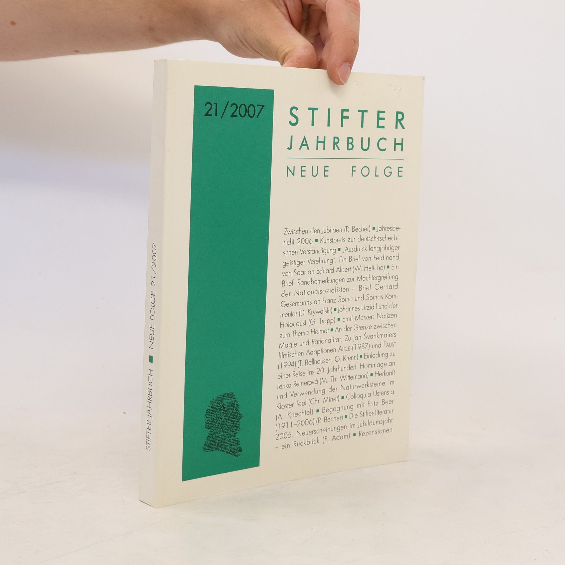 Jozo Džambo Stifter Jahrbuch 21/2007