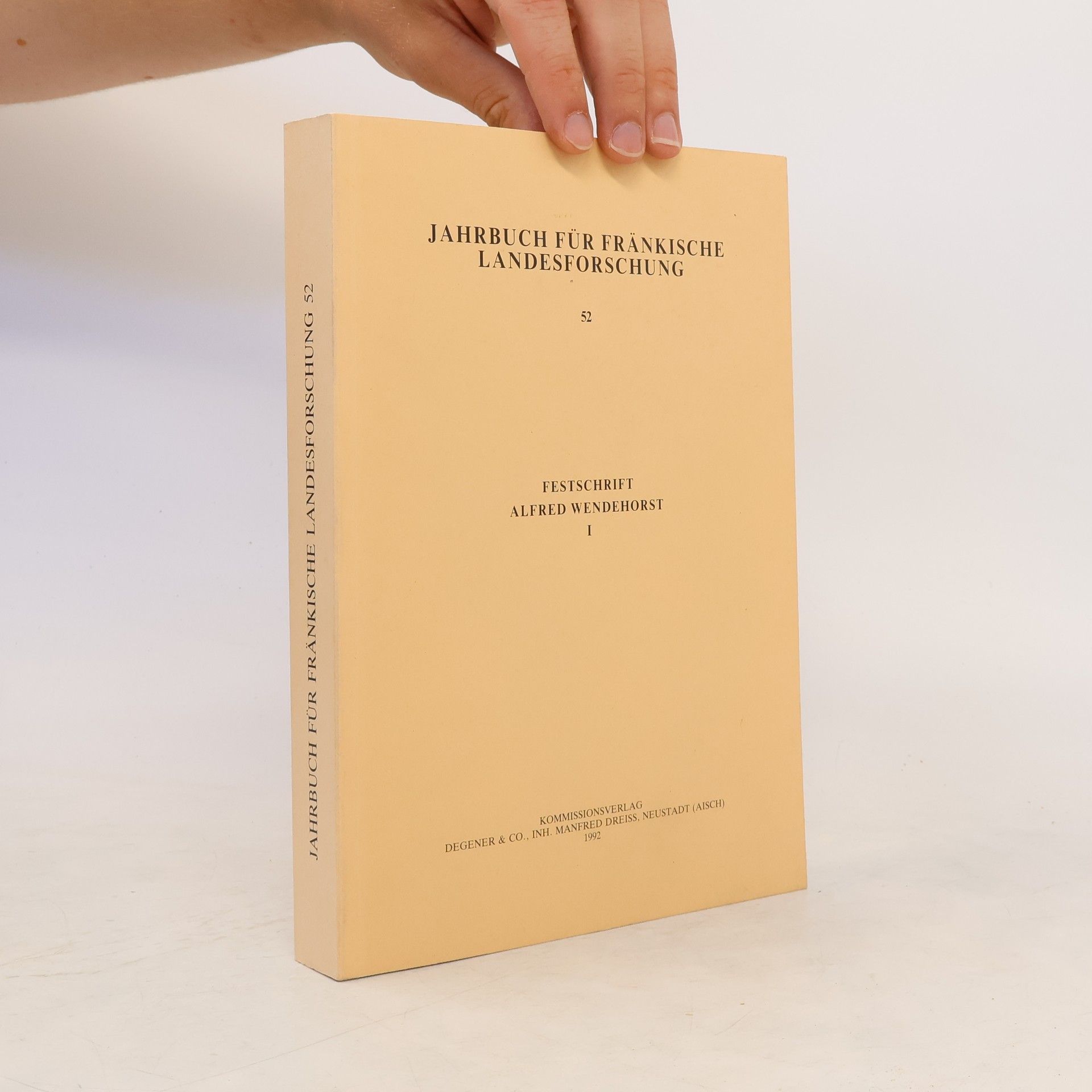 Autorenkollektiv Festschrift Alfred Wendehorst
